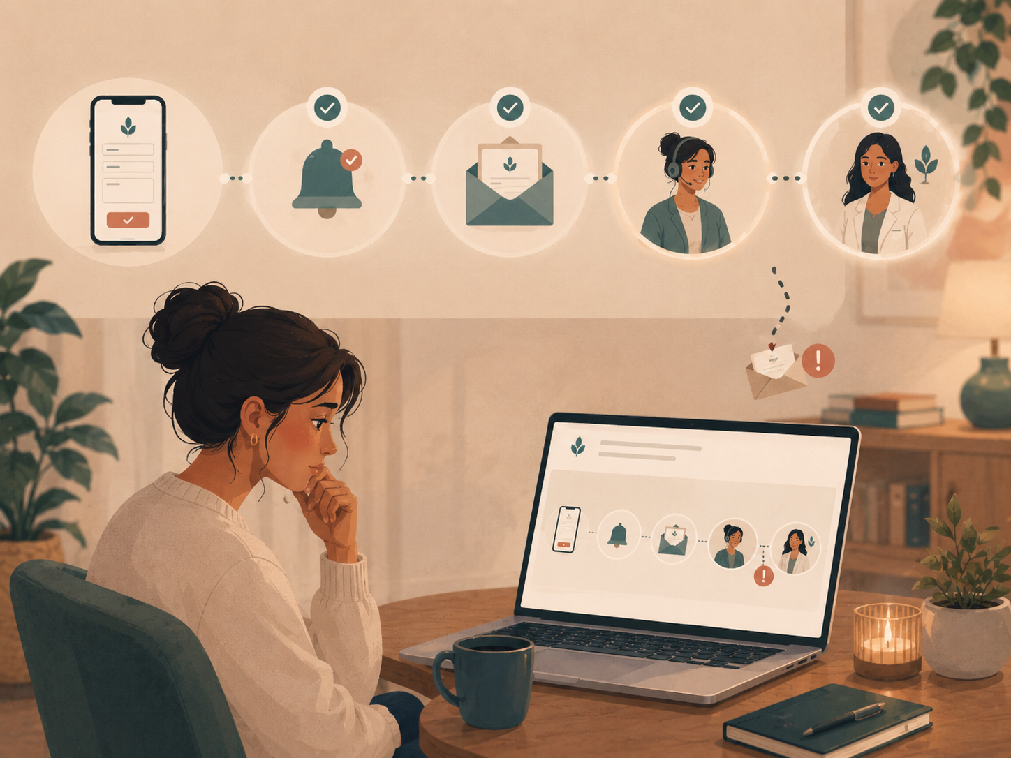 What happens after someone submits your website form?