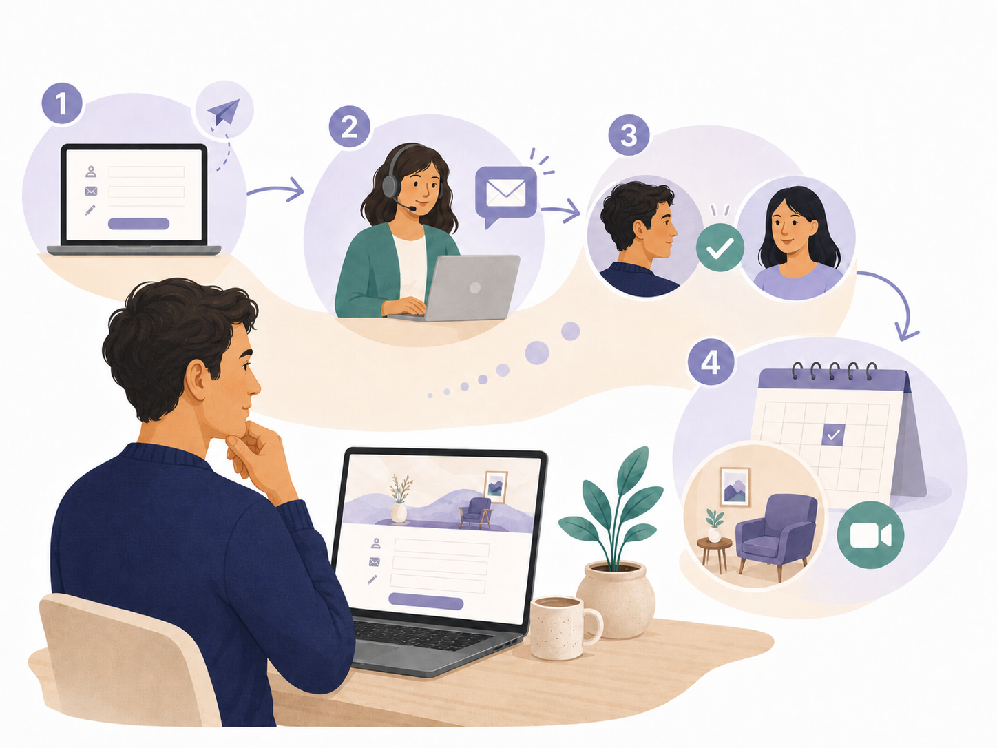 Your contact page is part of the intake process