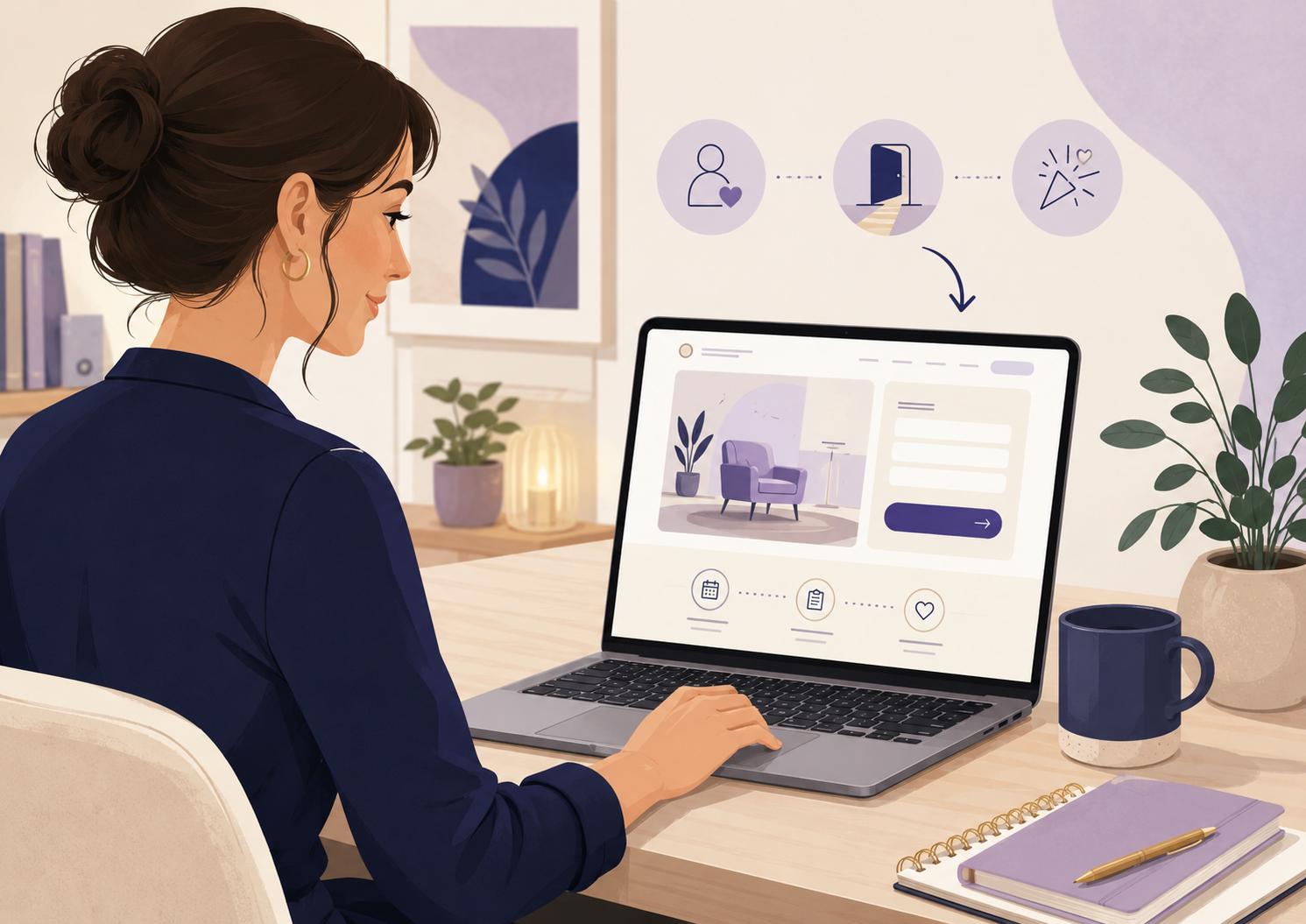 Ready-to-book clients still need a clear next step