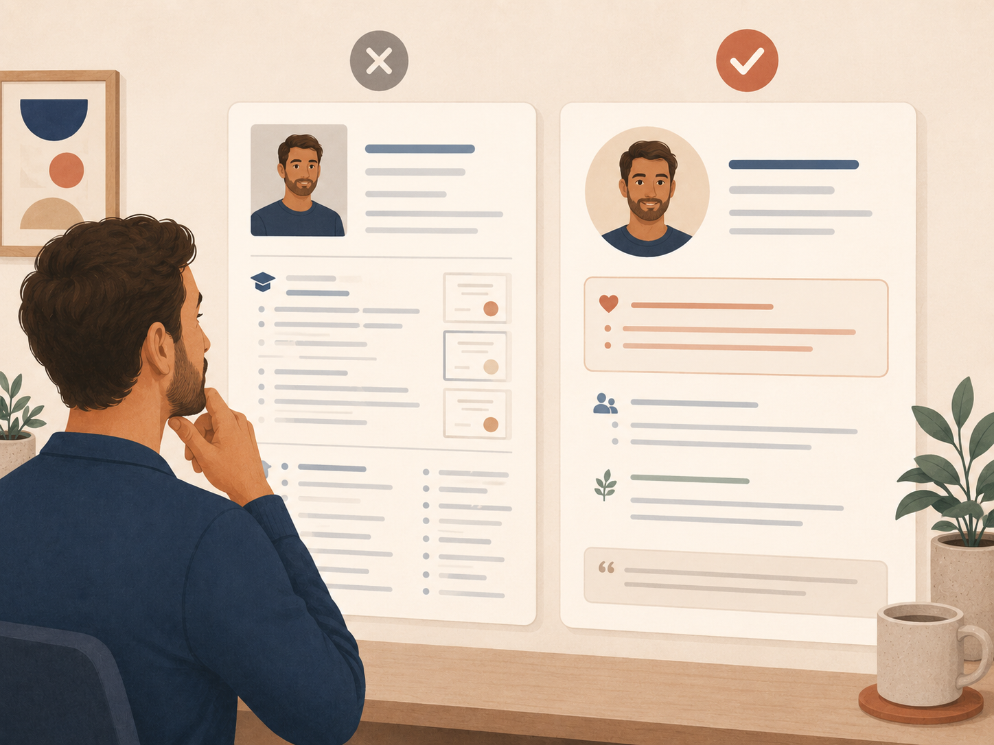 Your clinician bios may be too credential-heavy