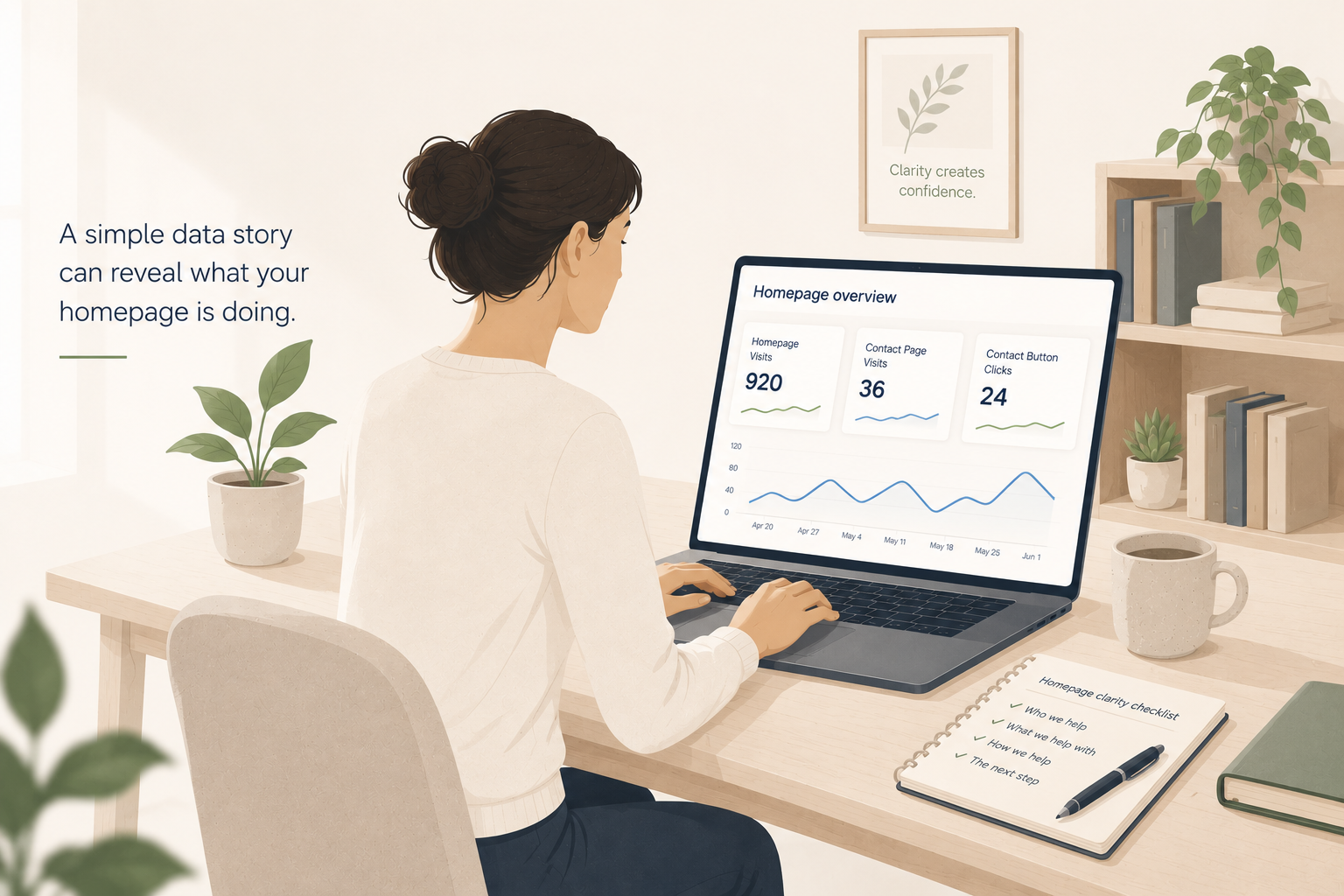 The Data Story Behind Your Homepage Leak