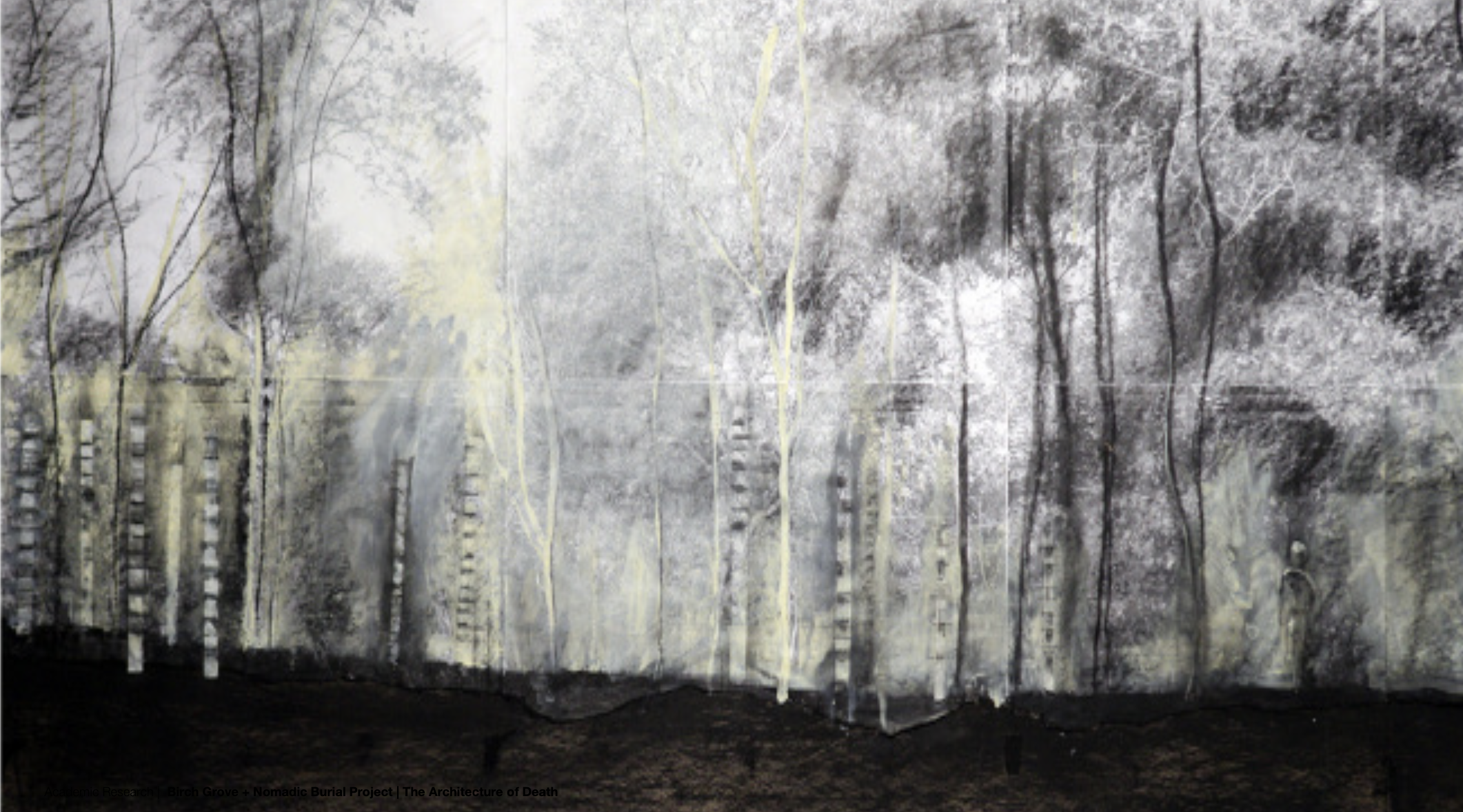 At this scale, the project engages broader architectural and theoretical questions around death, ritual, and the built environment.
By integrating cremains into architectural elements, it materializes a liminal space between life and death. The colum