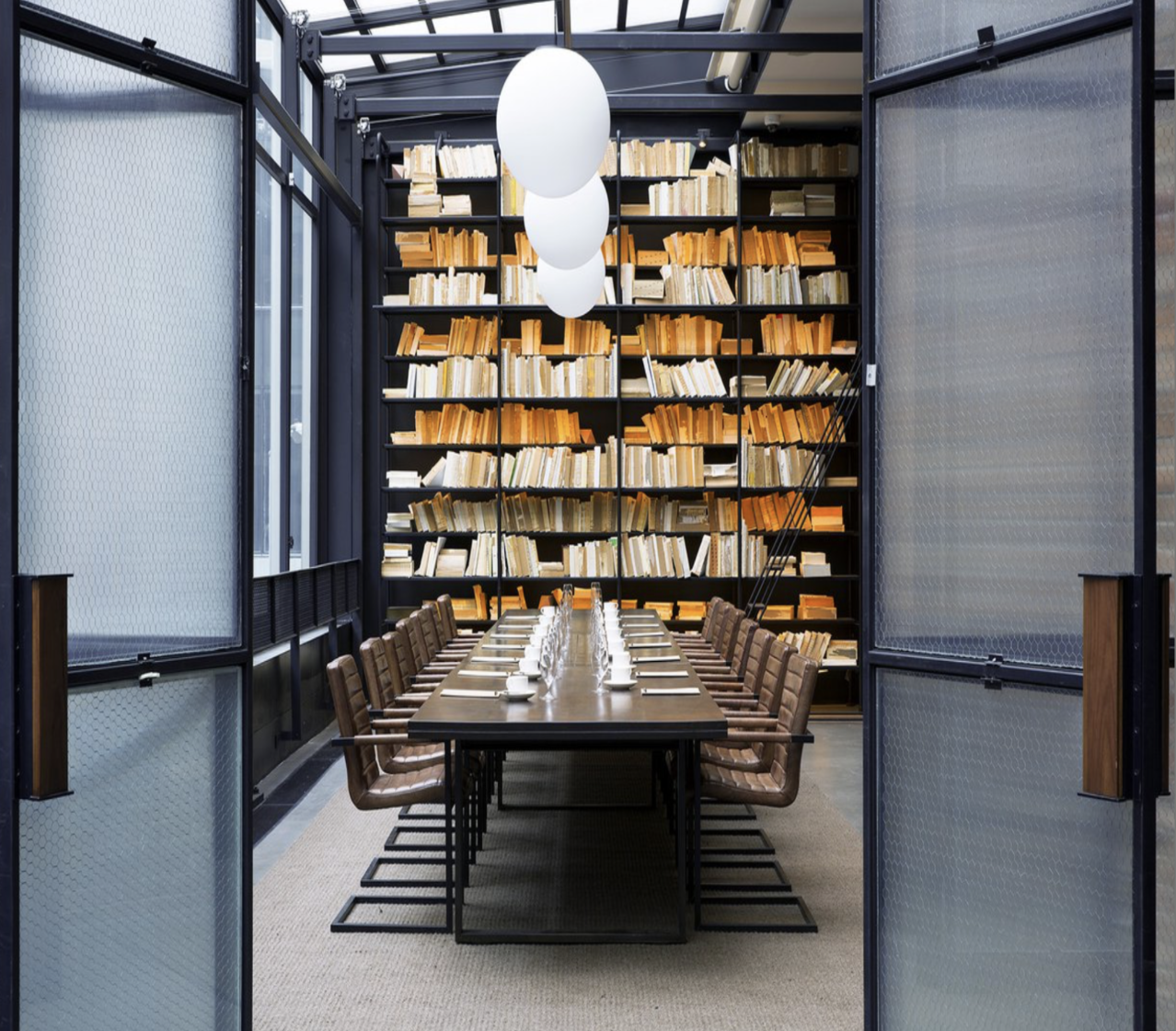 Bookcases Ad Infinitum, NYC