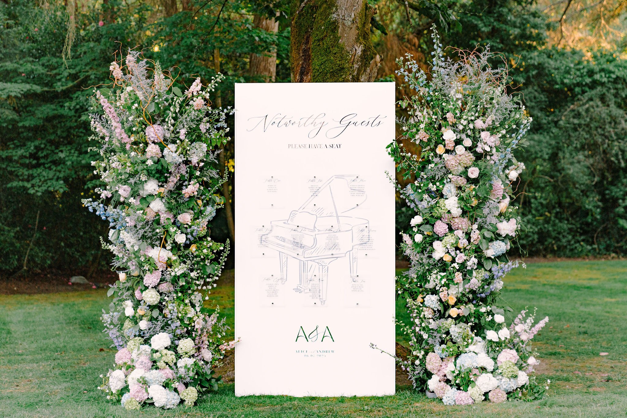 Wedding stationery and floral details — Edmonds home wedding, Gordon Duo Weddings