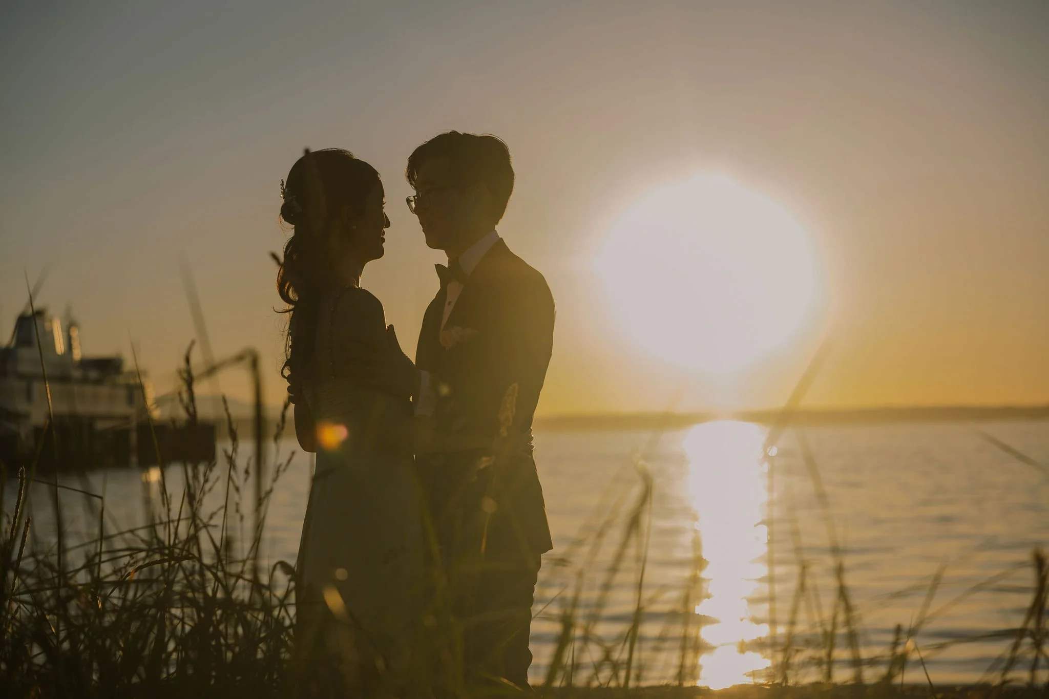 Seattle wedding planner — private residence home wedding Edmonds WA, Gordon Duo Weddings
