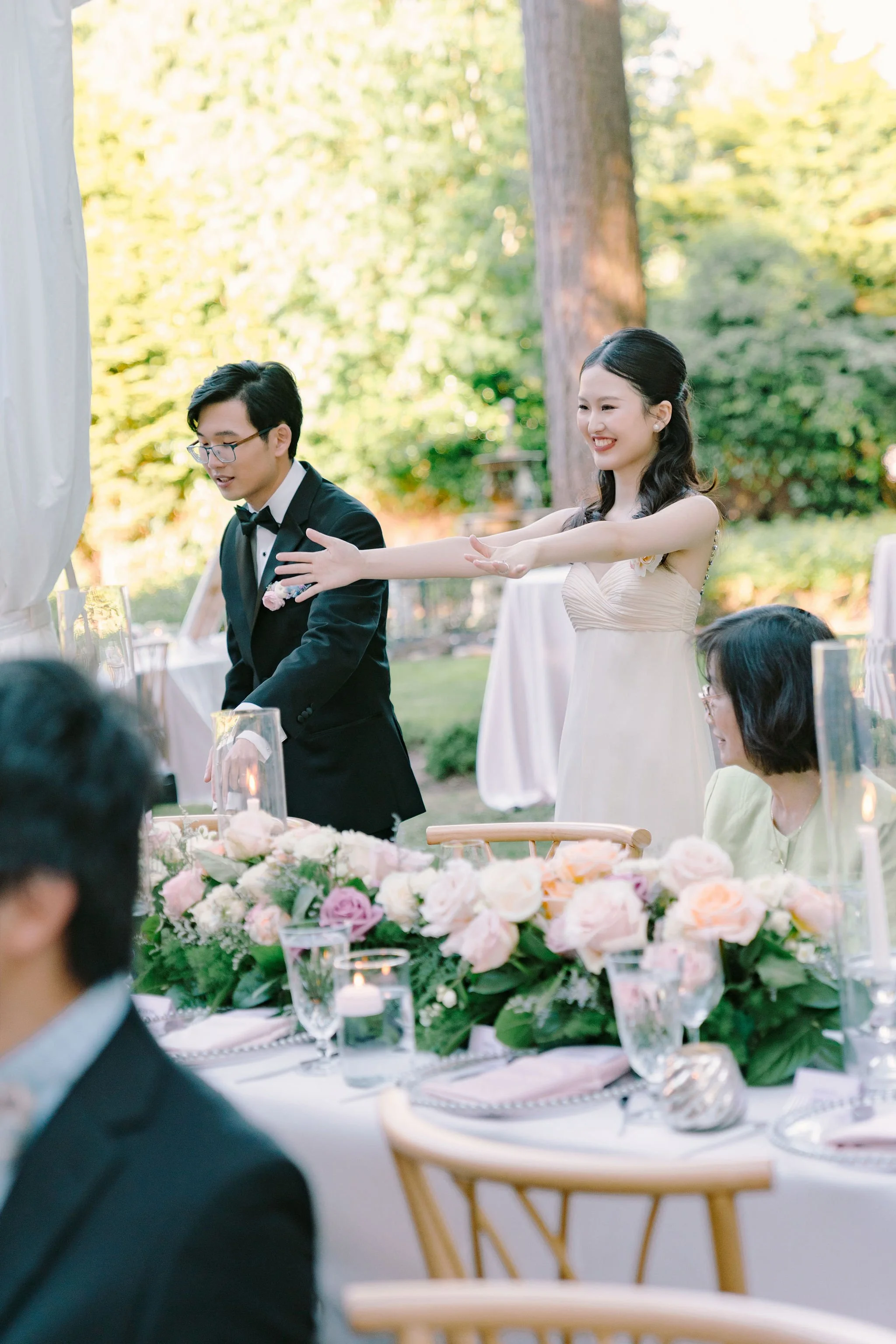 Seattle wedding planner — private residence home wedding Edmonds WA, Gordon Duo Weddings