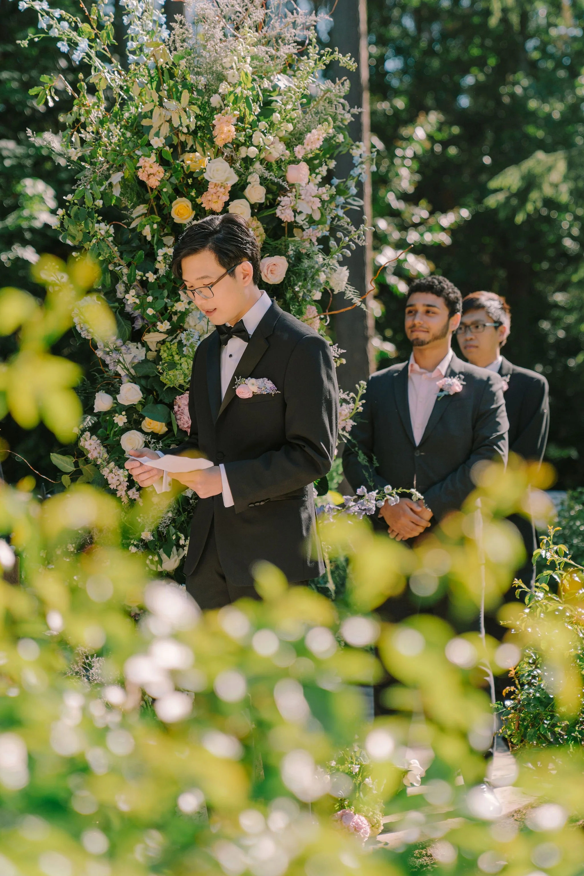 Seattle wedding planner — private residence home wedding Edmonds WA, Gordon Duo Weddings