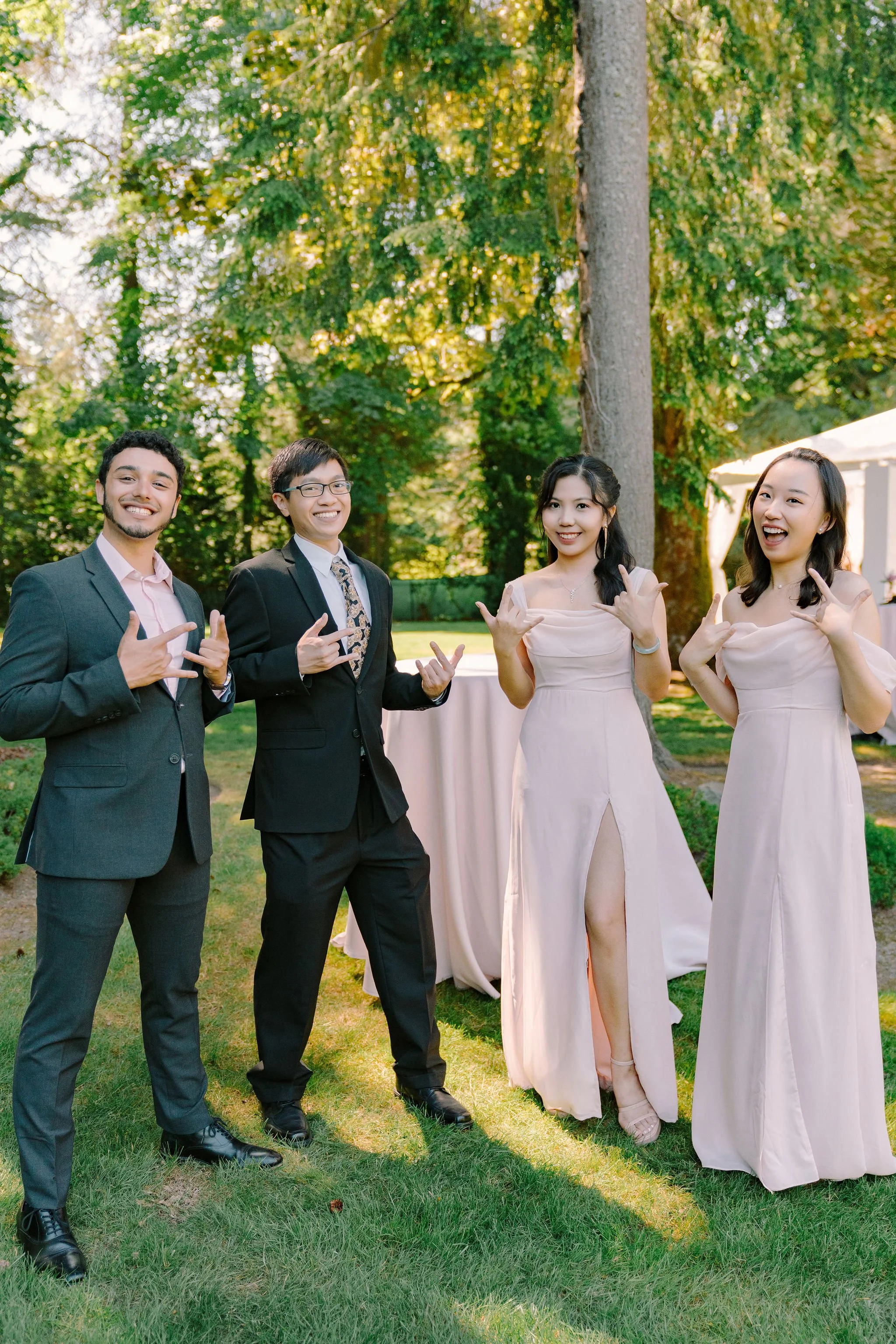 Seattle wedding planner — private residence home wedding Edmonds WA, Gordon Duo Weddings