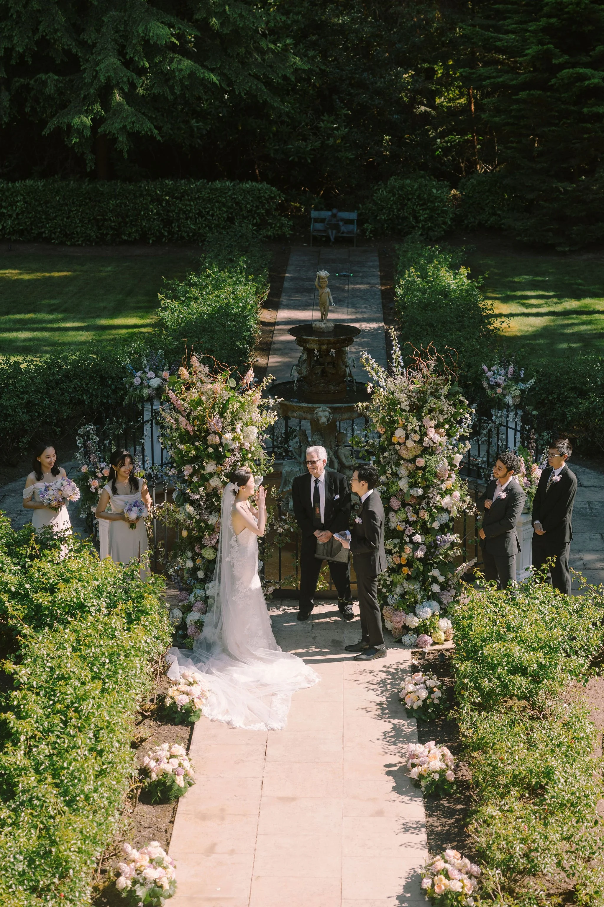 Seattle wedding planner — private residence home wedding Edmonds WA, Gordon Duo Weddings