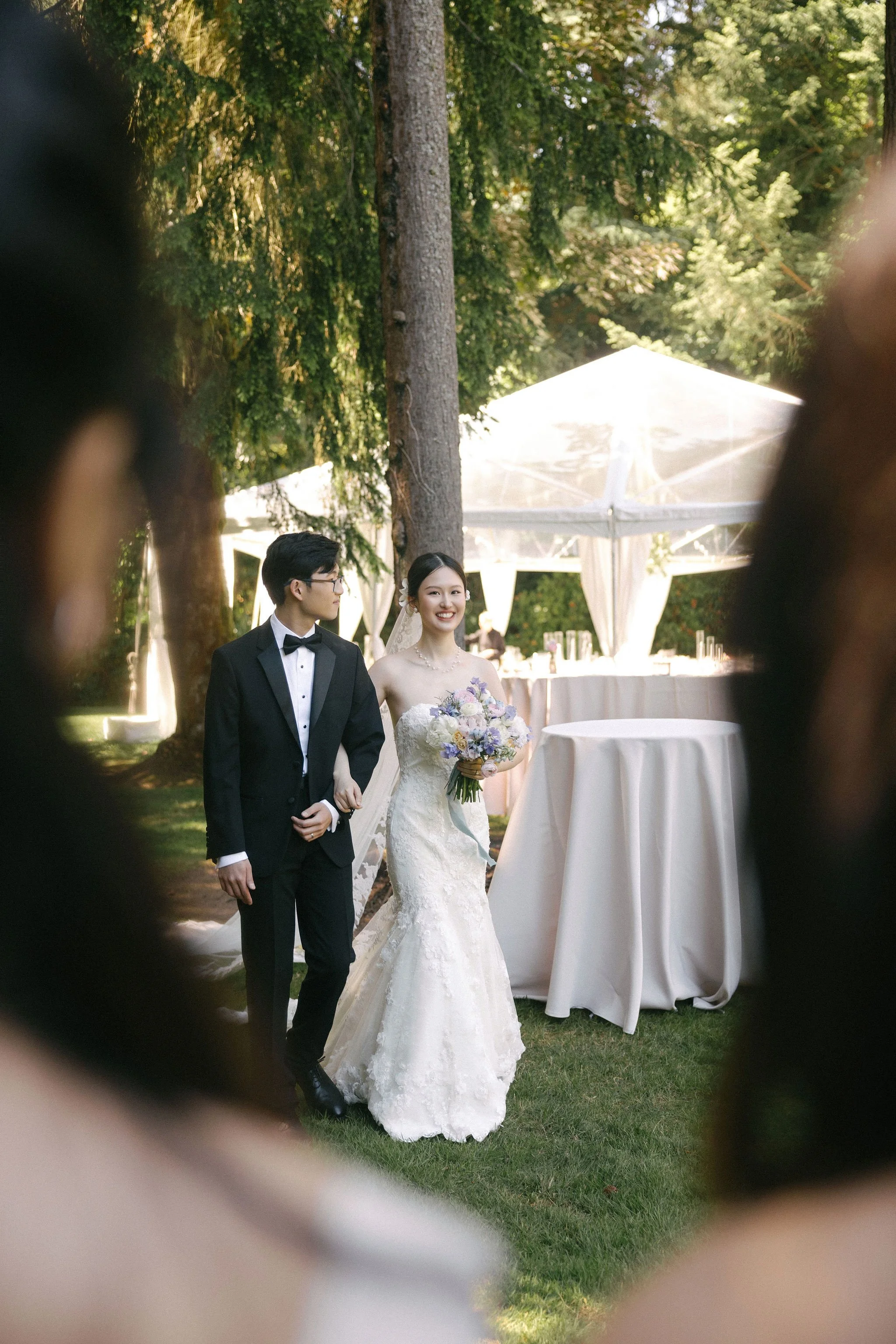 Seattle wedding planner — private residence home wedding Edmonds WA, Gordon Duo Weddings