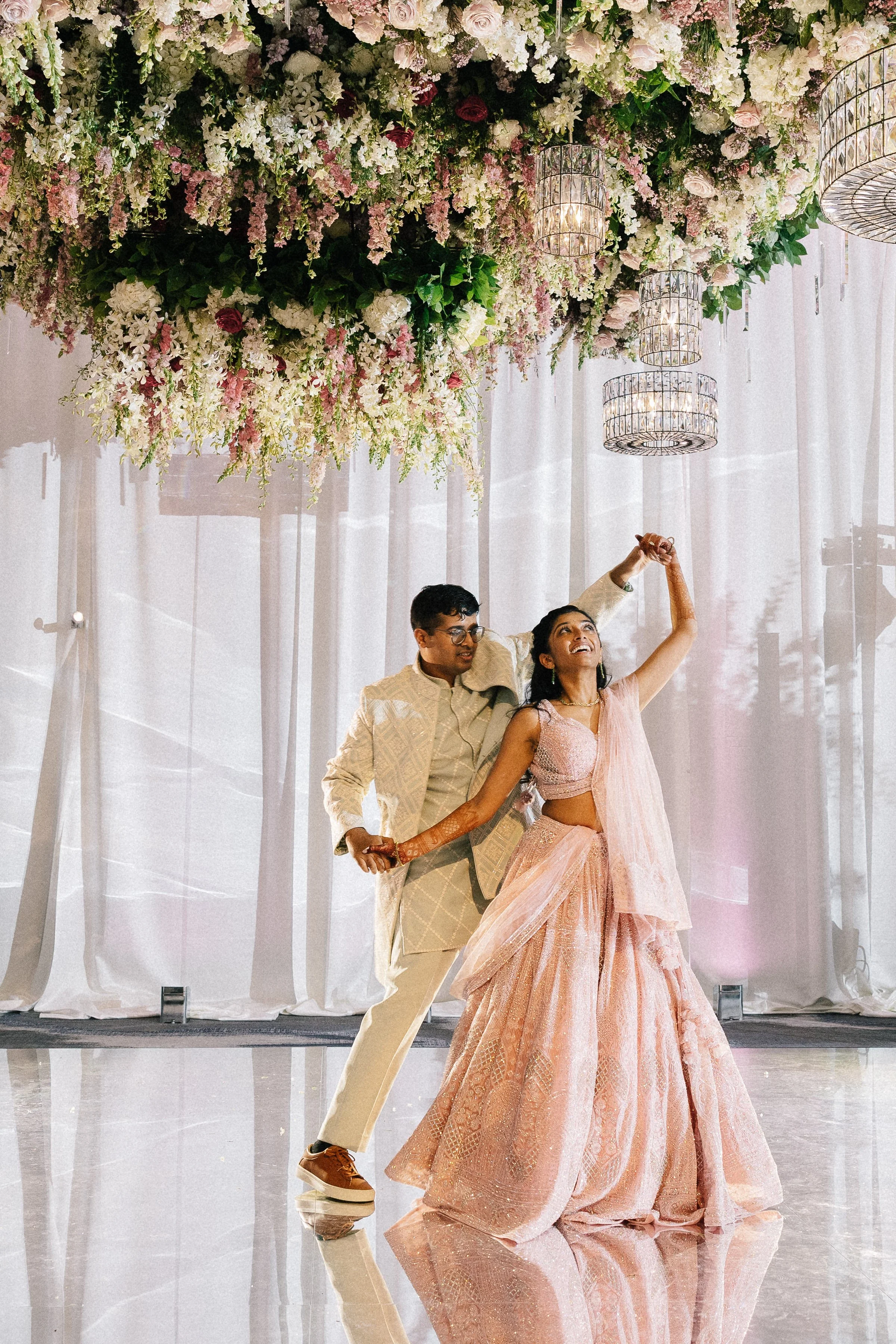 Seattle wedding planner — Sangeet Hyatt Regency Lake Washington Renton WA, Gordon Duo Weddings