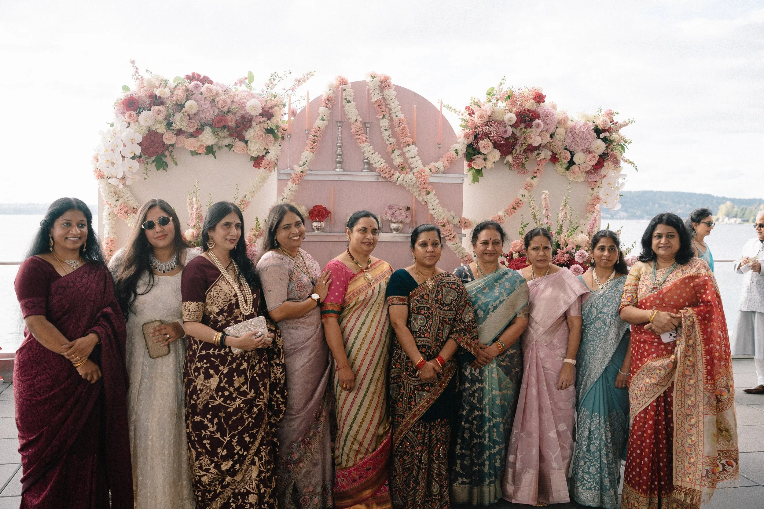 Seattle wedding planner — Sangeet Hyatt Regency Lake Washington Renton WA, Gordon Duo Weddings