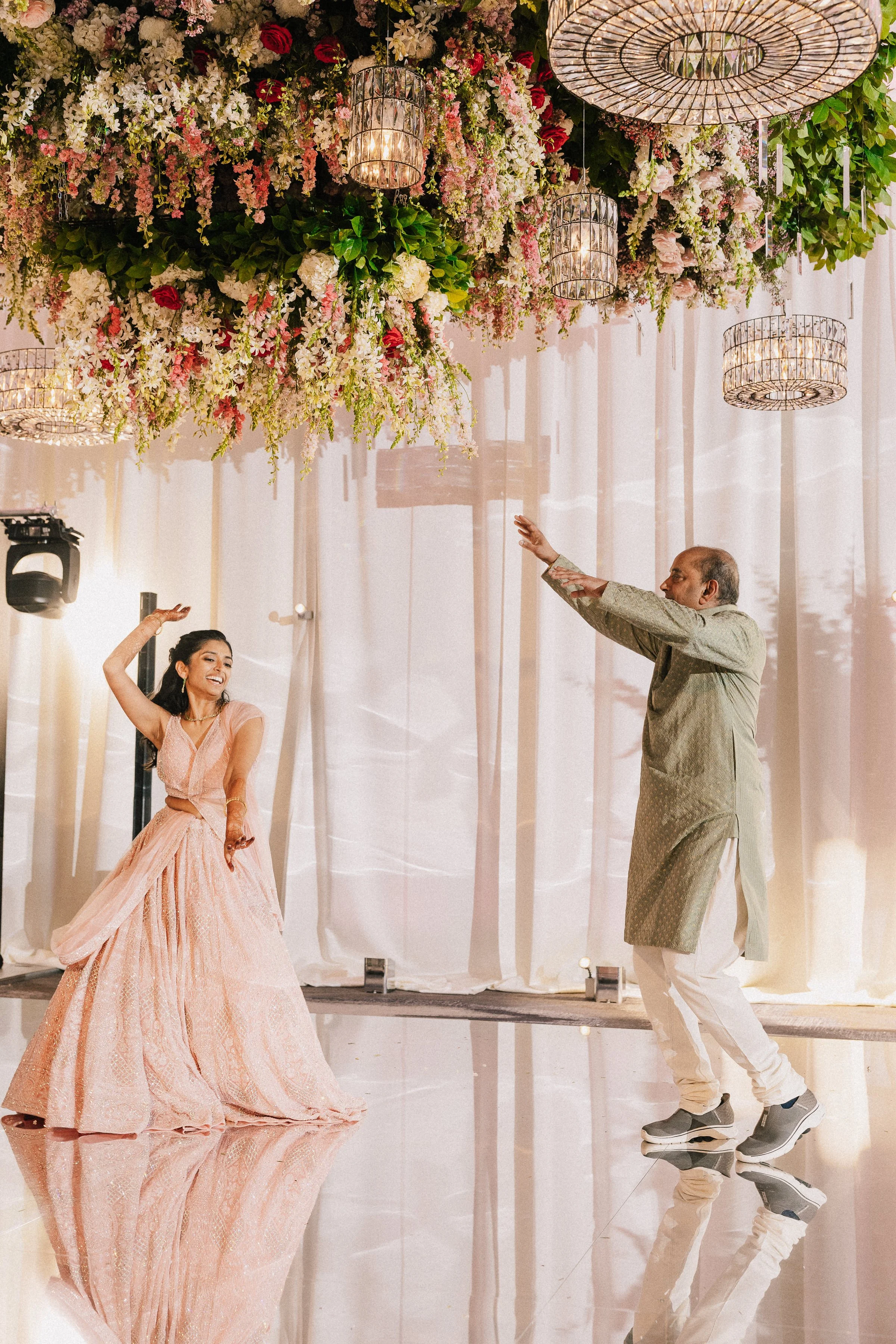 Seattle wedding planner — Sangeet Hyatt Regency Lake Washington Renton WA, Gordon Duo Weddings