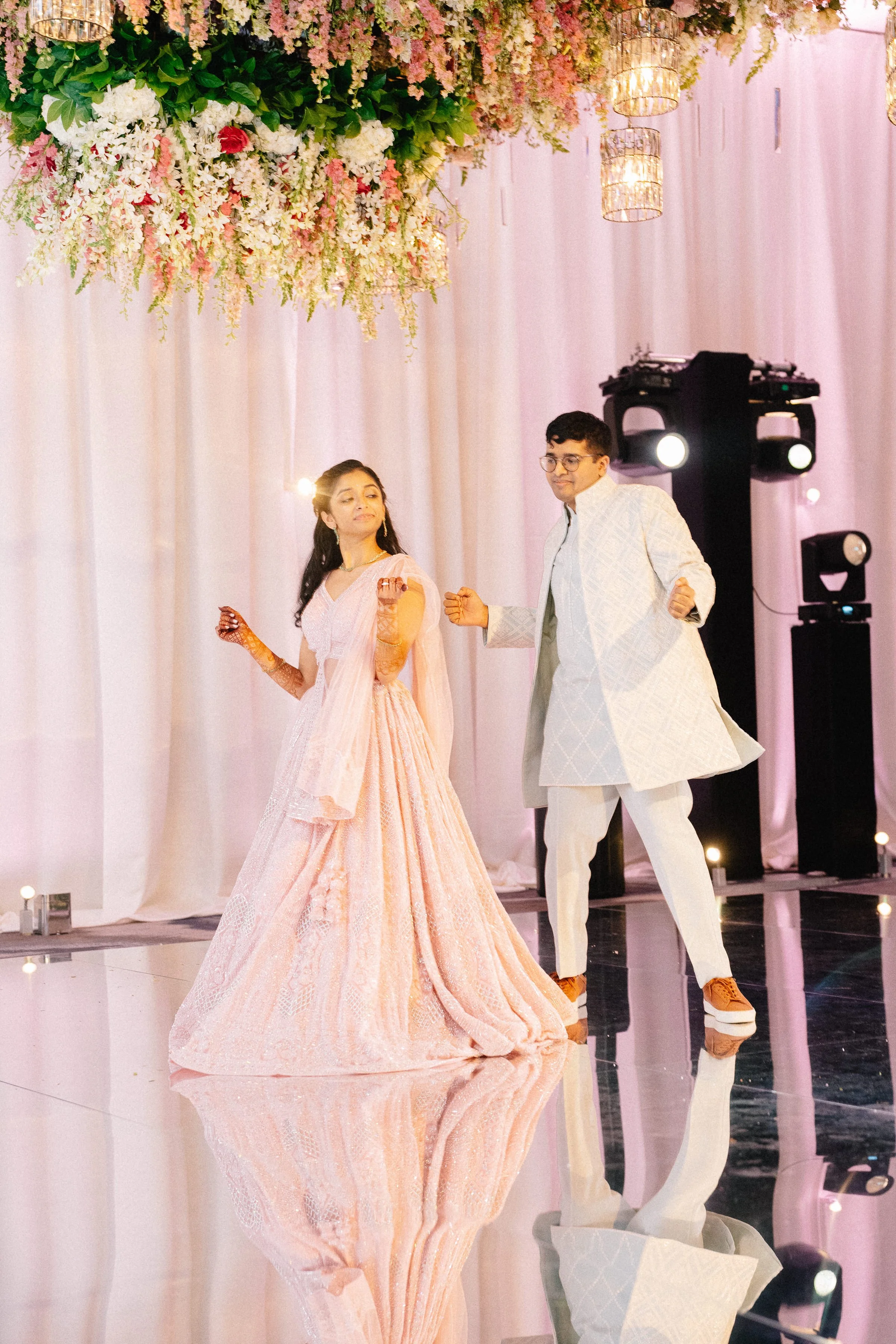 Seattle wedding planner — Sangeet Hyatt Regency Lake Washington Renton WA, Gordon Duo Weddings