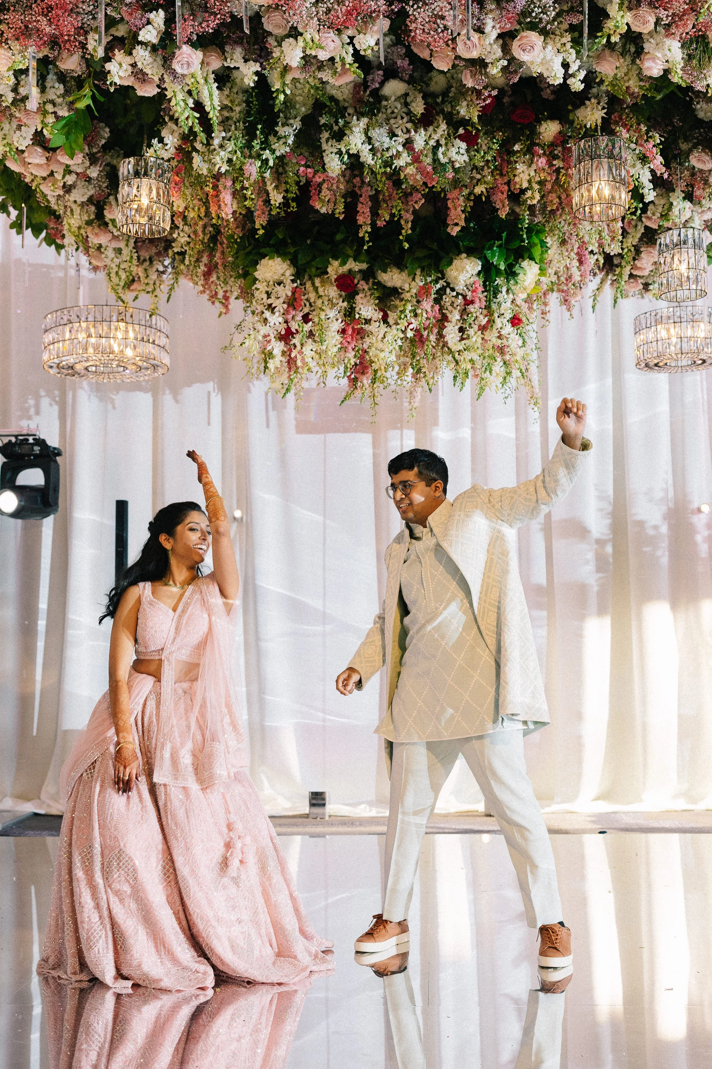 Seattle wedding planner — Sangeet Hyatt Regency Lake Washington Renton WA, Gordon Duo Weddings