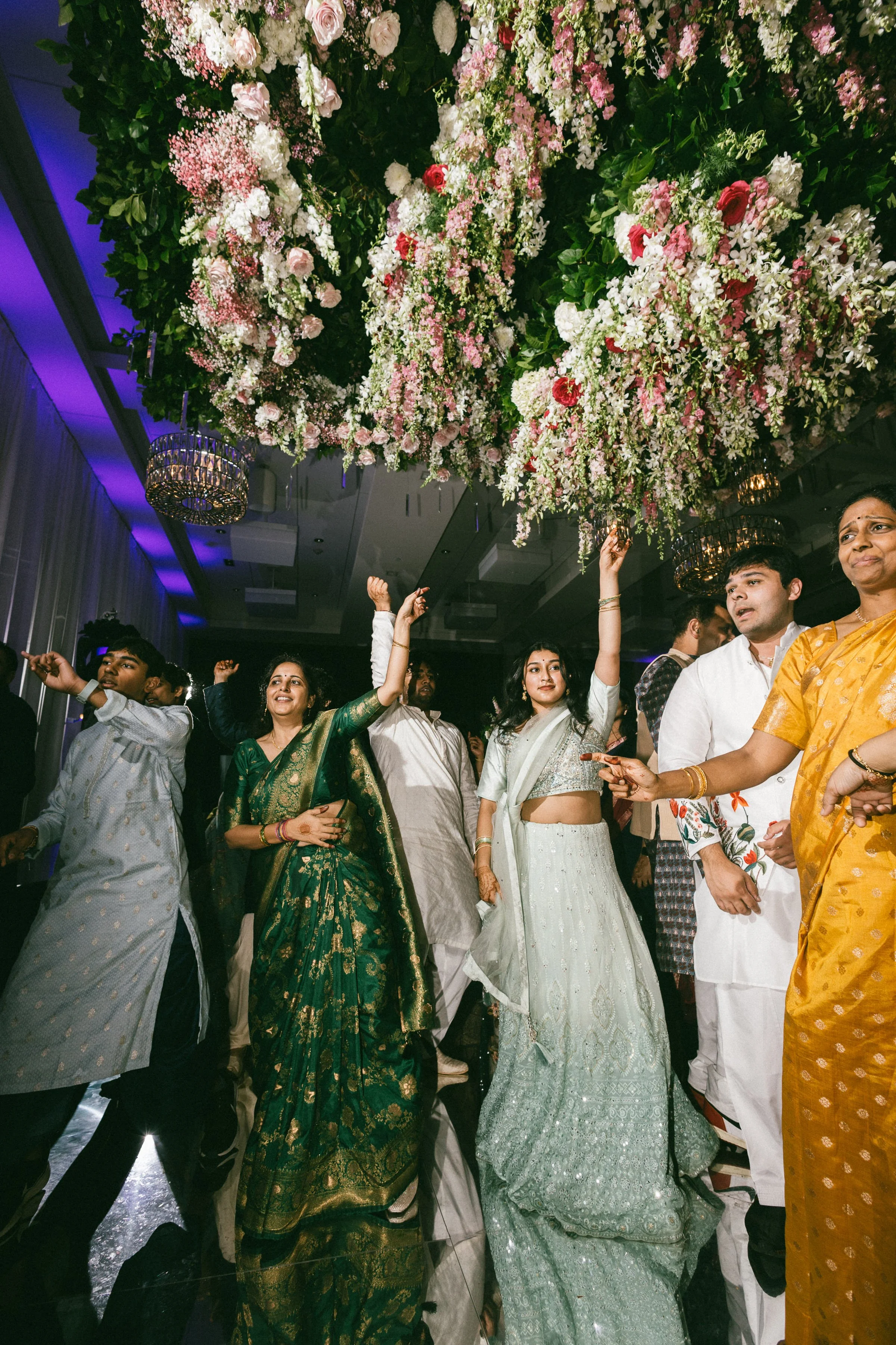 Seattle wedding planner — Sangeet Hyatt Regency Lake Washington Renton WA, Gordon Duo Weddings