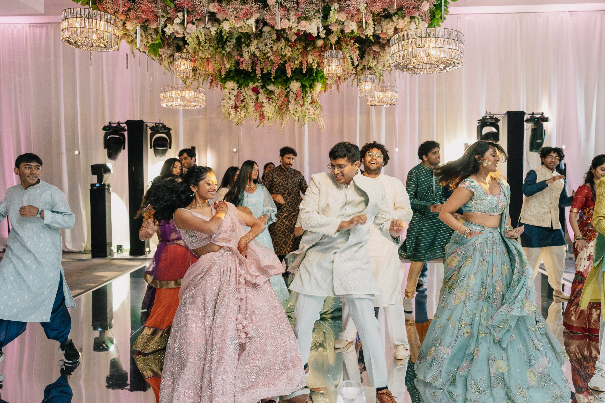 Seattle wedding planner — Sangeet Hyatt Regency Lake Washington Renton WA, Gordon Duo Weddings