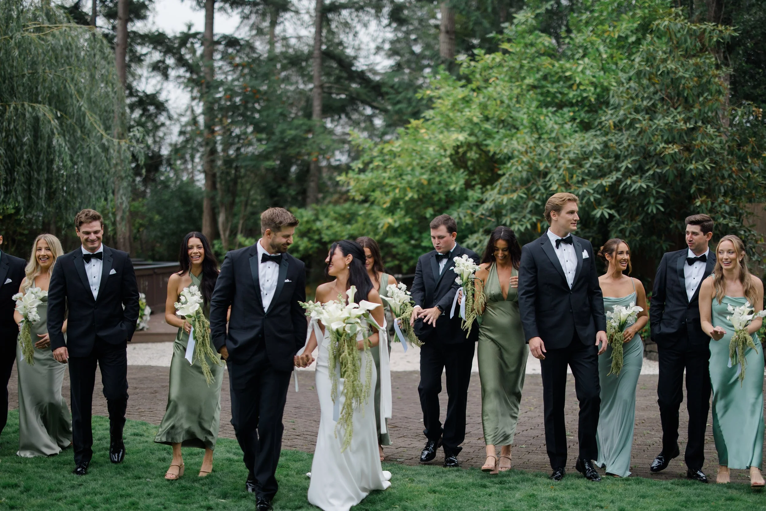 Wedding at Kiana Lodge, Poulsbo, WA — planned by Gordon Duo Weddings, photography by Claire Forrest Films