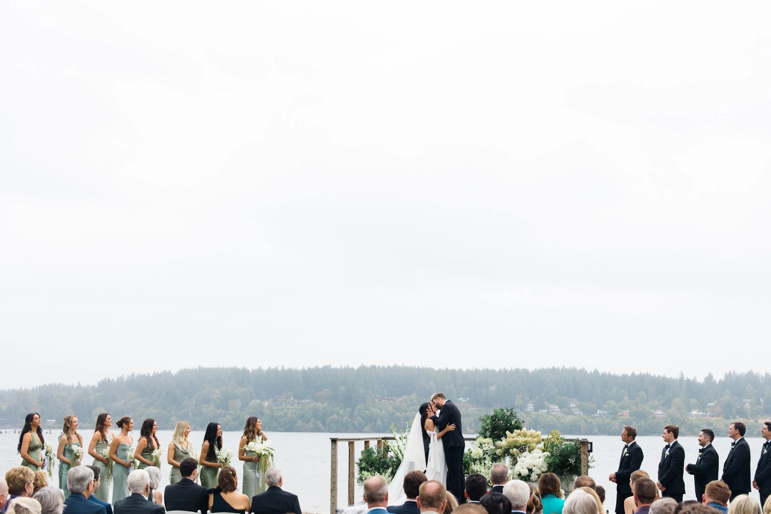Wedding at Kiana Lodge, Poulsbo, WA — planned by Gordon Duo Weddings, photography by Claire Forrest Films