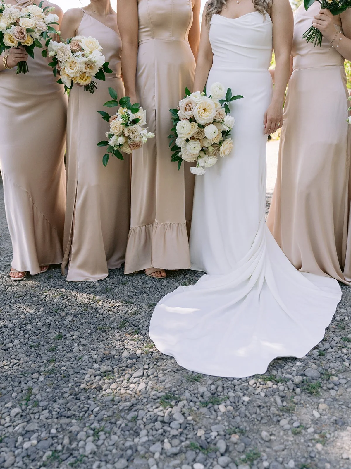 Wedding dress detail — Chateau Lill Woodinville WA, Gordon Duo Weddings