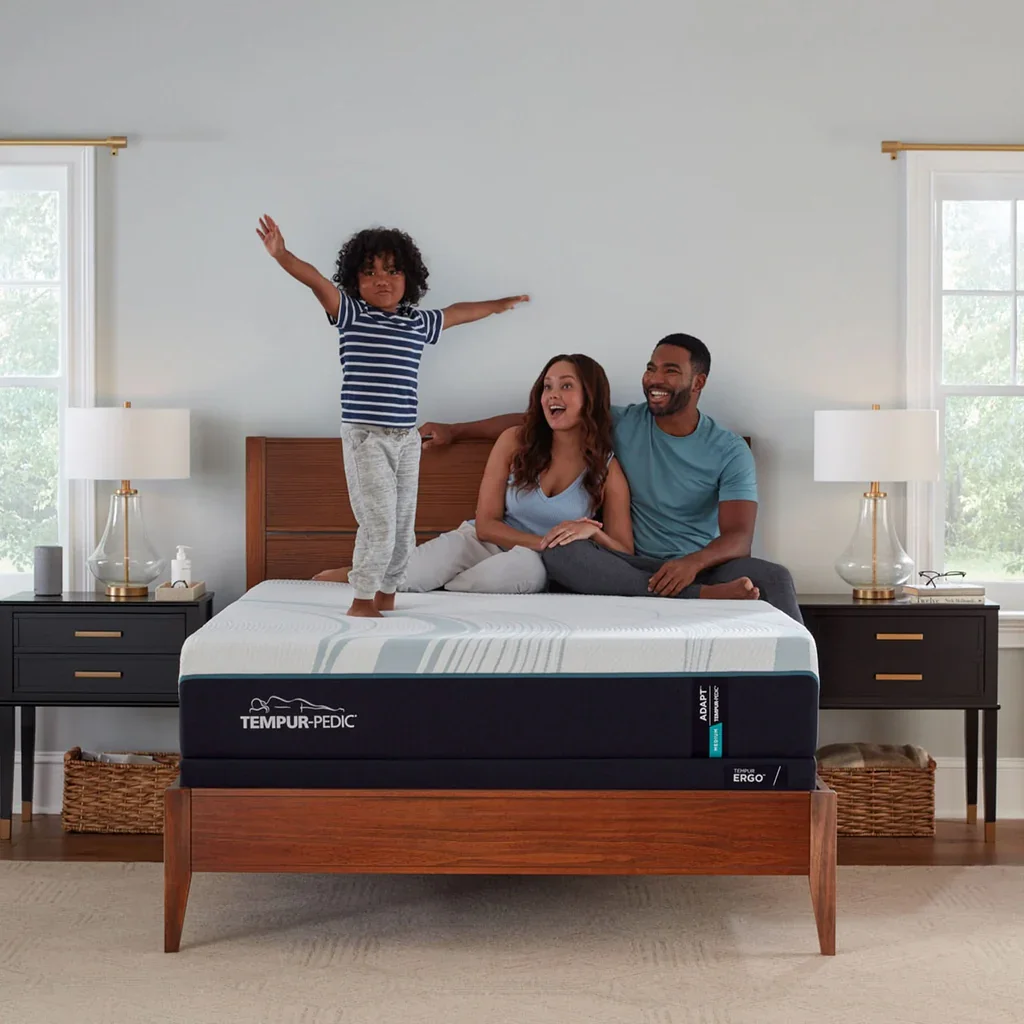 Family enjoying Tempur Mattress