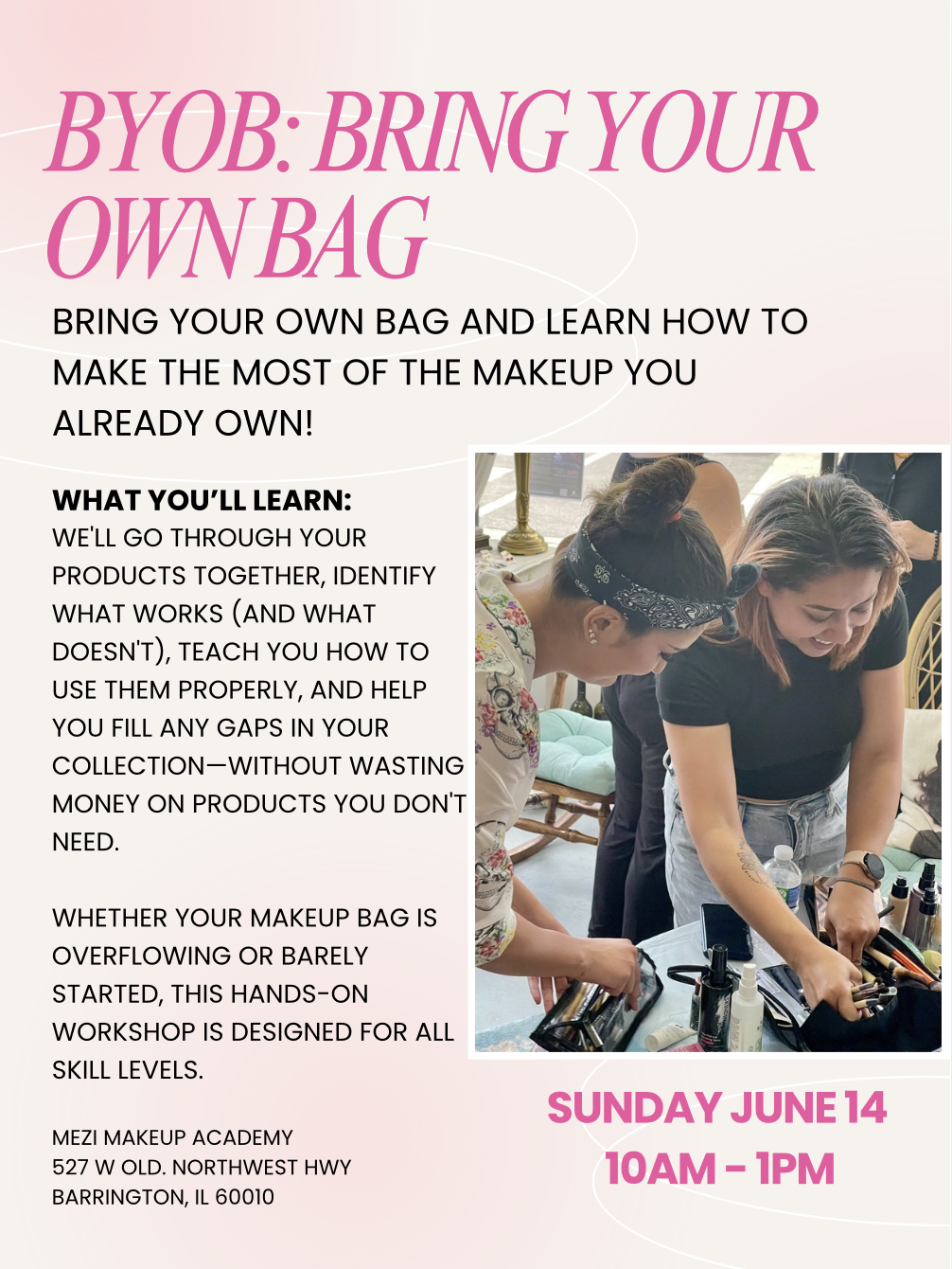 BYOB: Bring Your Own Bag - Makeup Edition!