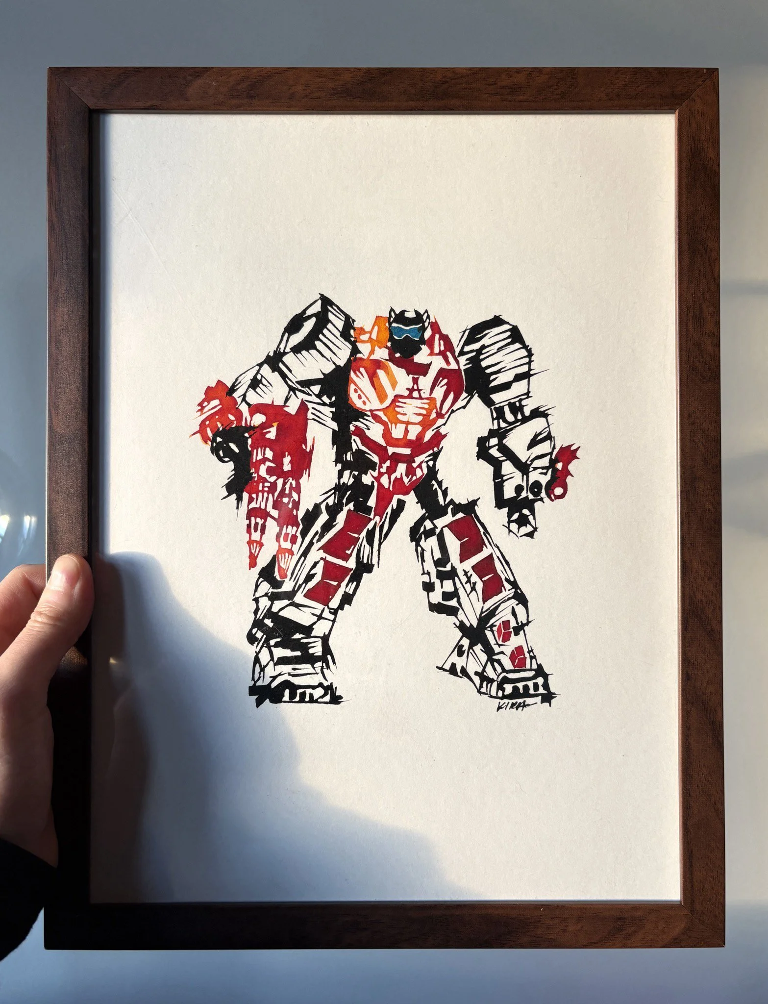 Grimlock Ink Art