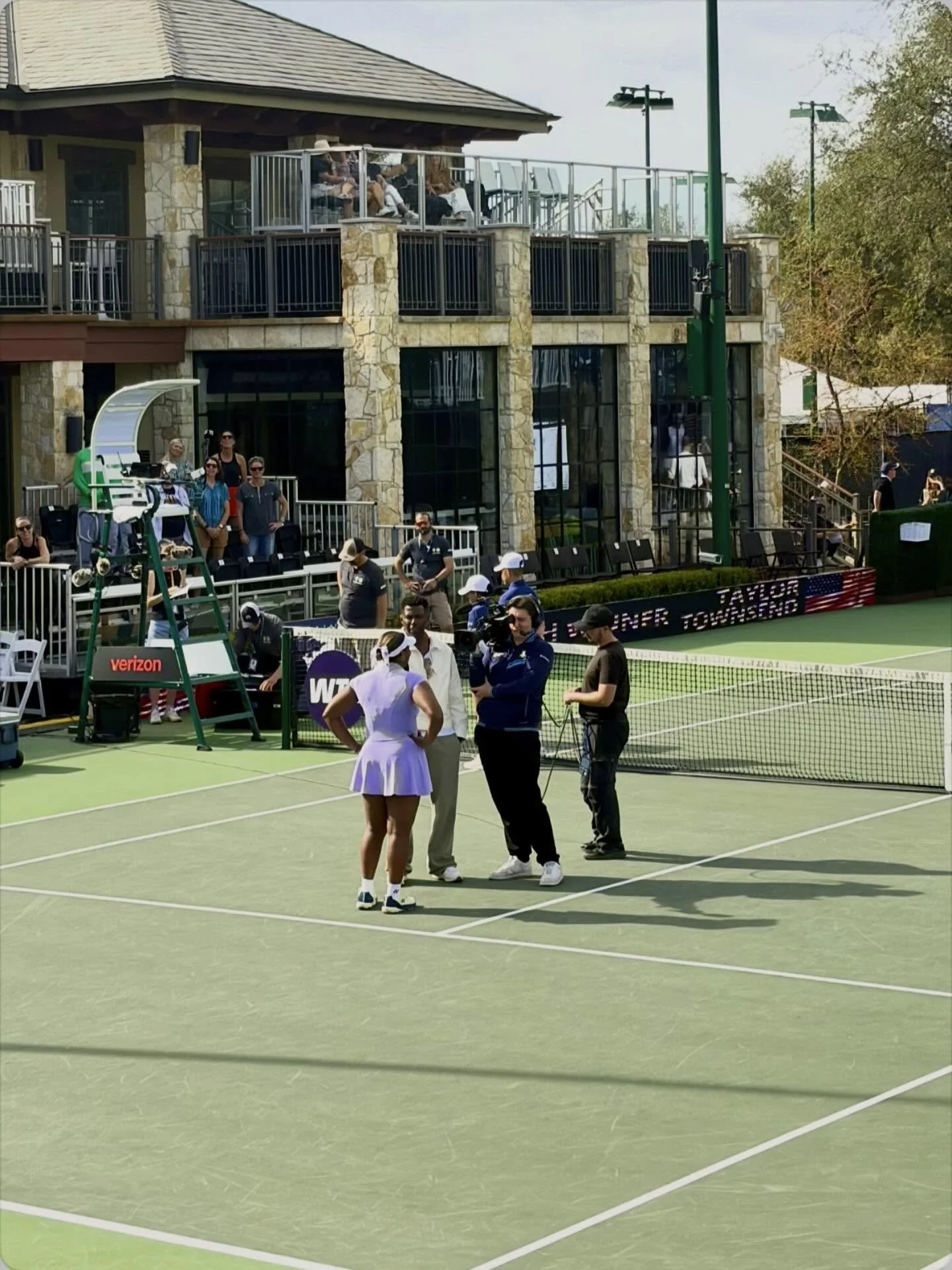 &ldquo;Just hit the ball where she&rsquo;s not.&rdquo;

That&rsquo;s what Taylor Townsend&rsquo;s 4-year-old told her before a match.

Taylor said in her winning interview that it actually is that simple. 

That we often overcomplicate tennis. 

But 