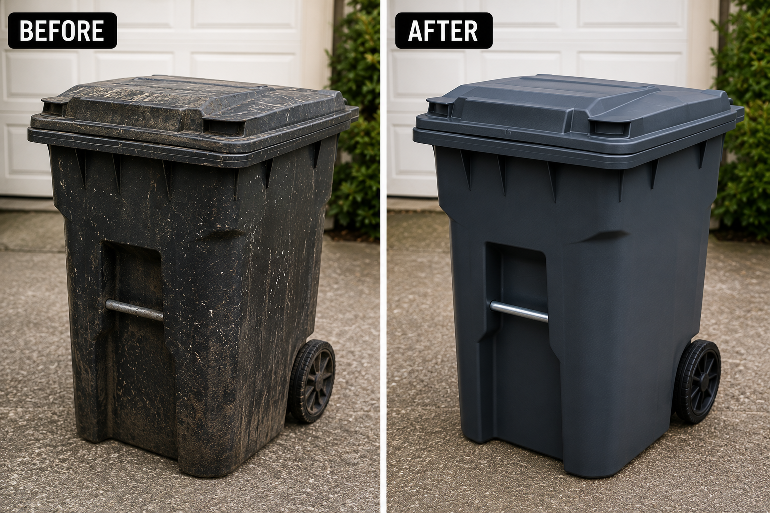 Trash Can Cleaning