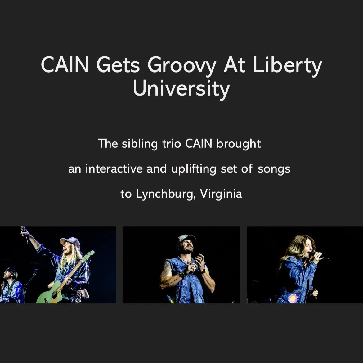 @caintheband brought a colorful palette of worship songs to Liberty University! Read all about it in our official live coverage at wearevesselsmedia.com
.
.
.
#wearevesselsmedia #cain #libertyuniversity #worship #jesuslovesyou