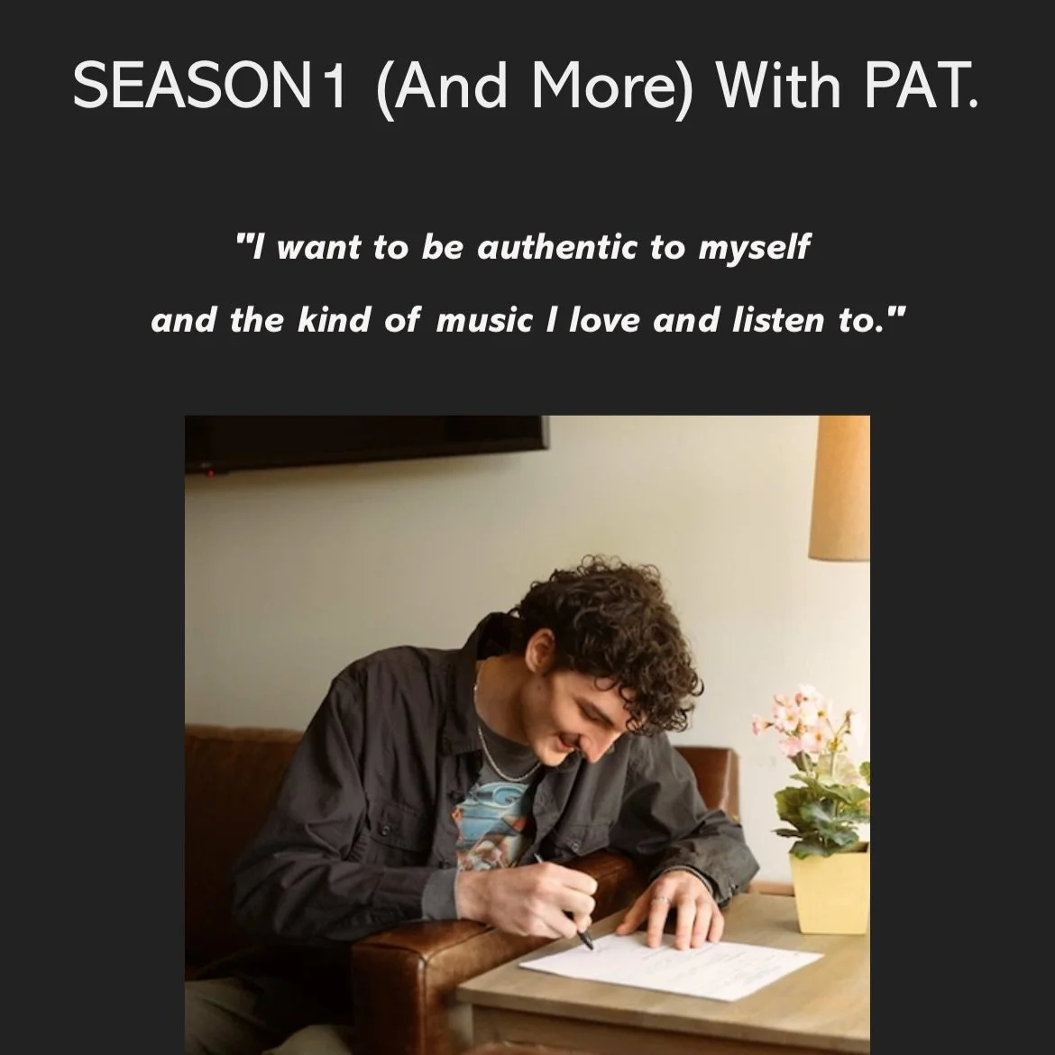 We talked with @pat.musicofficial to discuss his unique take on glorifying God with music! Read about at at wearevesselsmedia.com
.
.
.
#wearevesselsmedia #patmusic #christianmusic #worshipmusic #jesuslovesyou