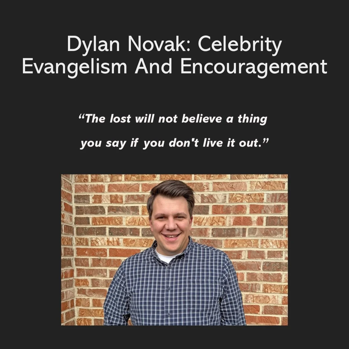 Last weekend, we sat with @celebrityevangelist, who you may recognize from his countless witness opportunities to celebrities and people all over! In this special interview, we discussed how to fight discouragement in the evangelical field, standout 