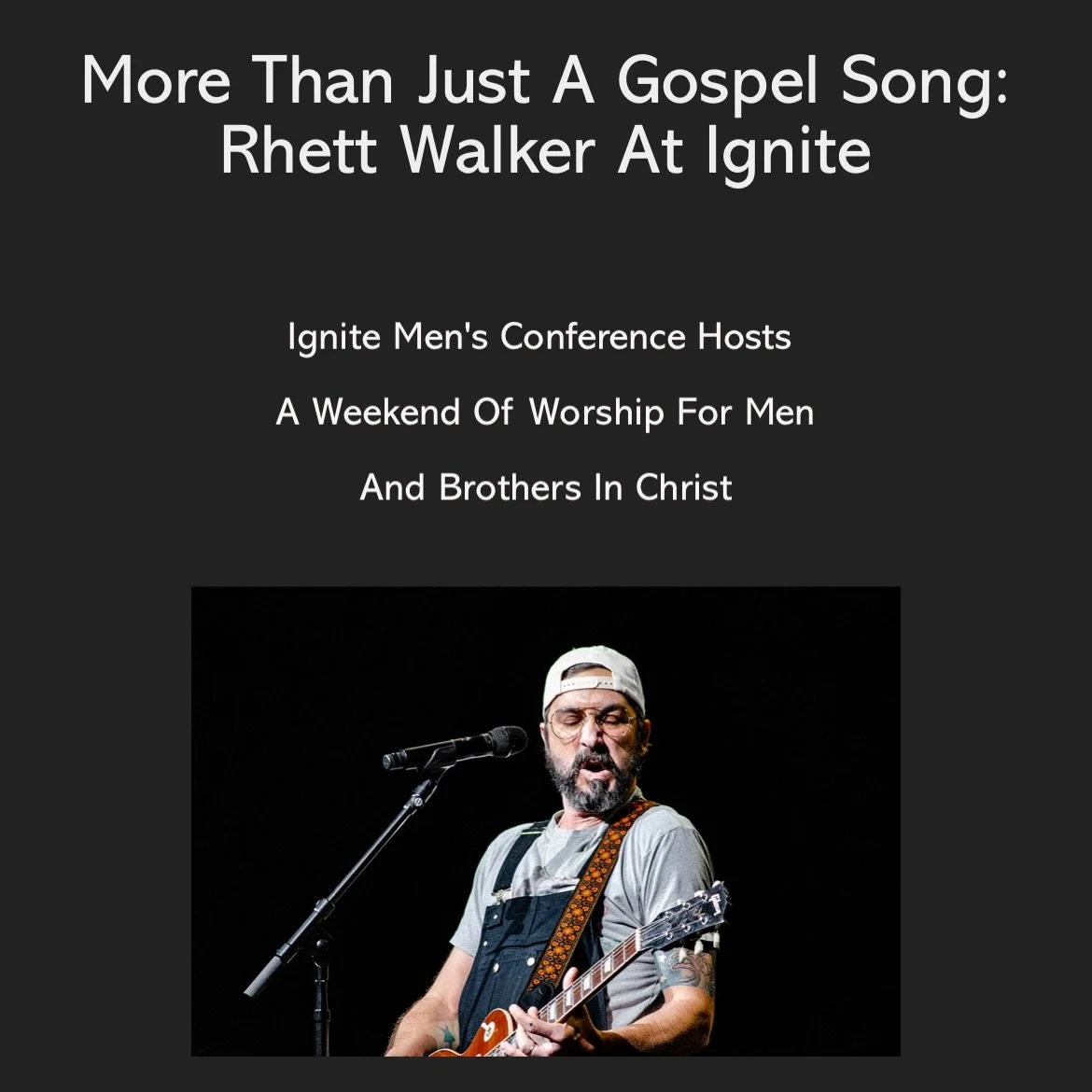 We covered @rhettwalker&rsquo;s performance at @ignite.men!
Read all about the show and check out our interview with Rhett and @olivialanemusic at wearevesselsmedia.com
Shot and reviewed by @cscphotography_ 
.
.
.
&bull;
#photography #concertphotogra