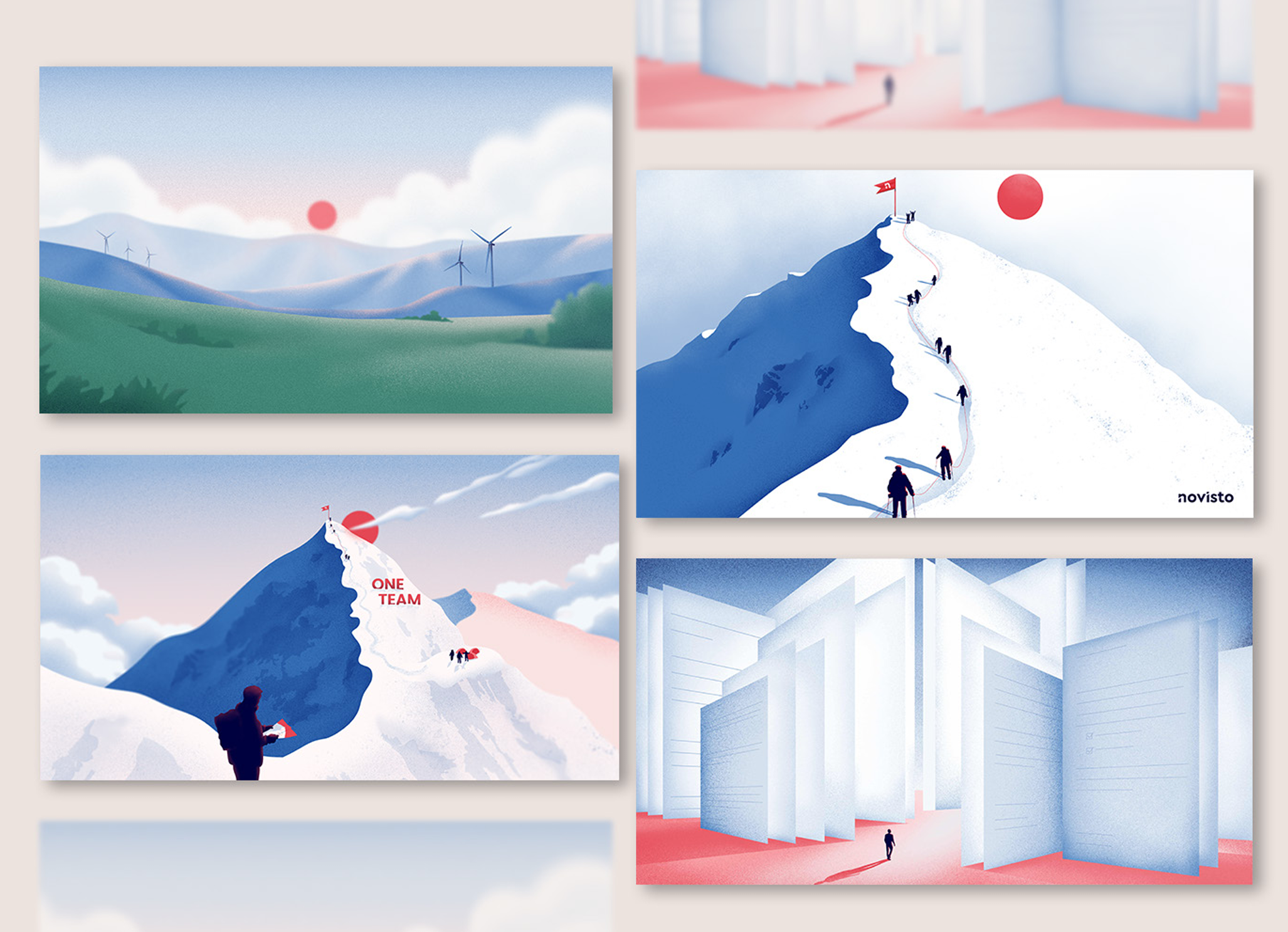 Novisto | Editorial Illustrations