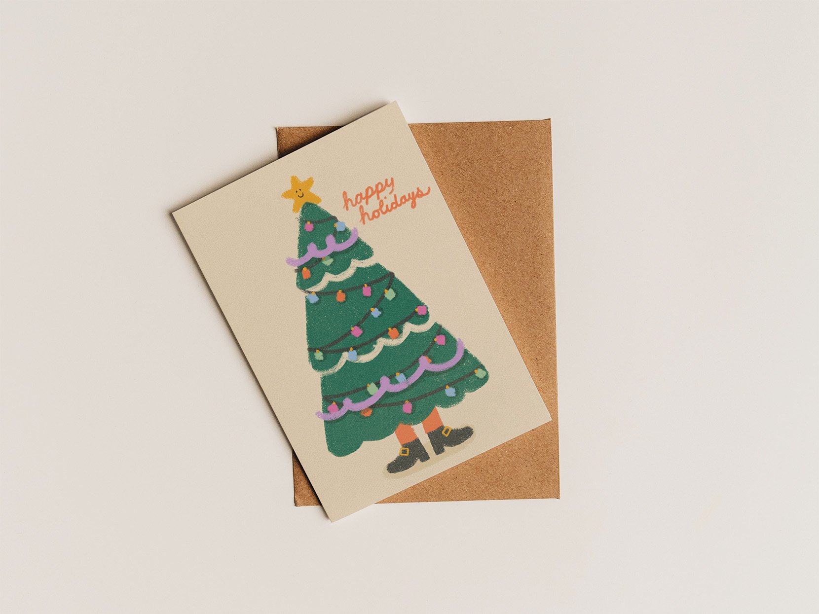 Christmas Tree | Card Illustration