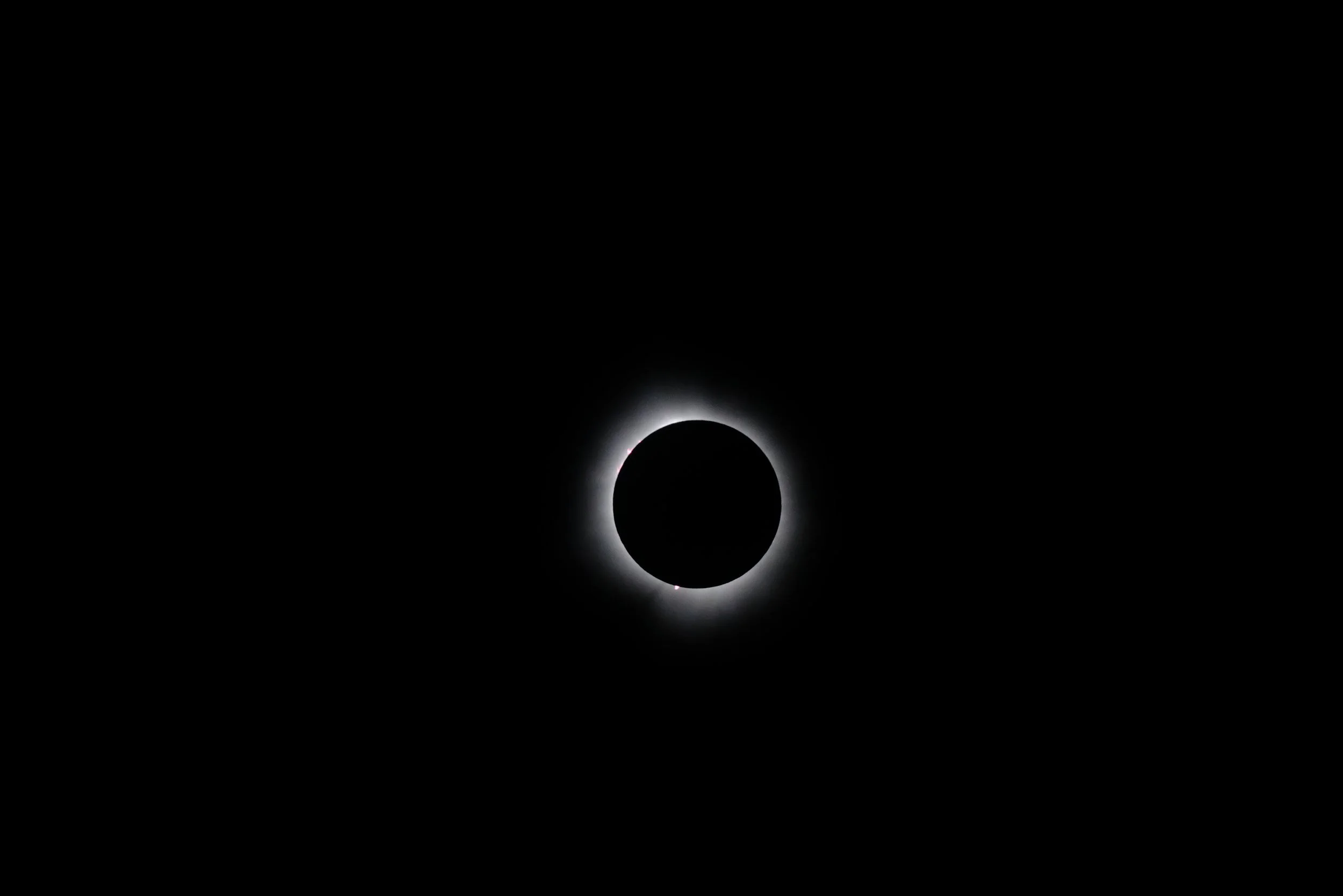 Total eclipse, Mansfield, Ohio, April 8, 2024