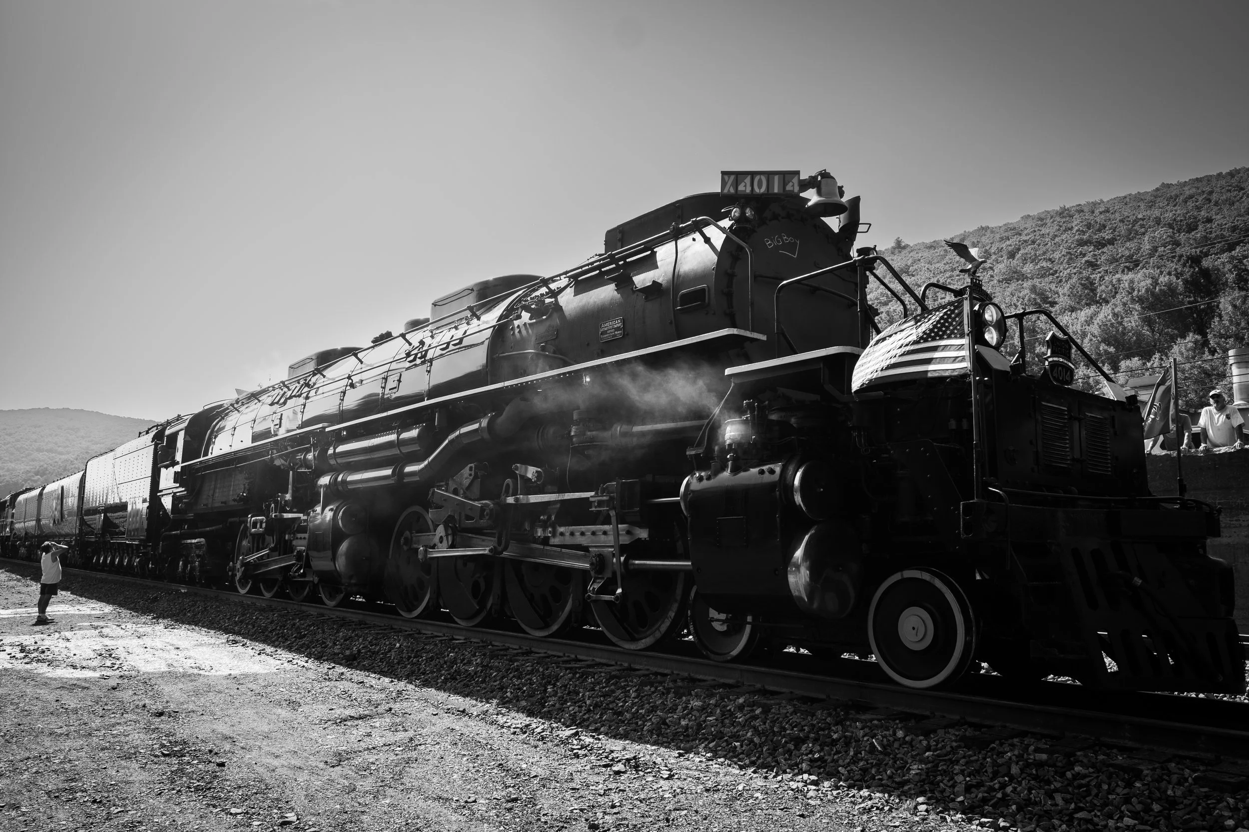 Big Boy Locomotive in Nesquahoning, PA