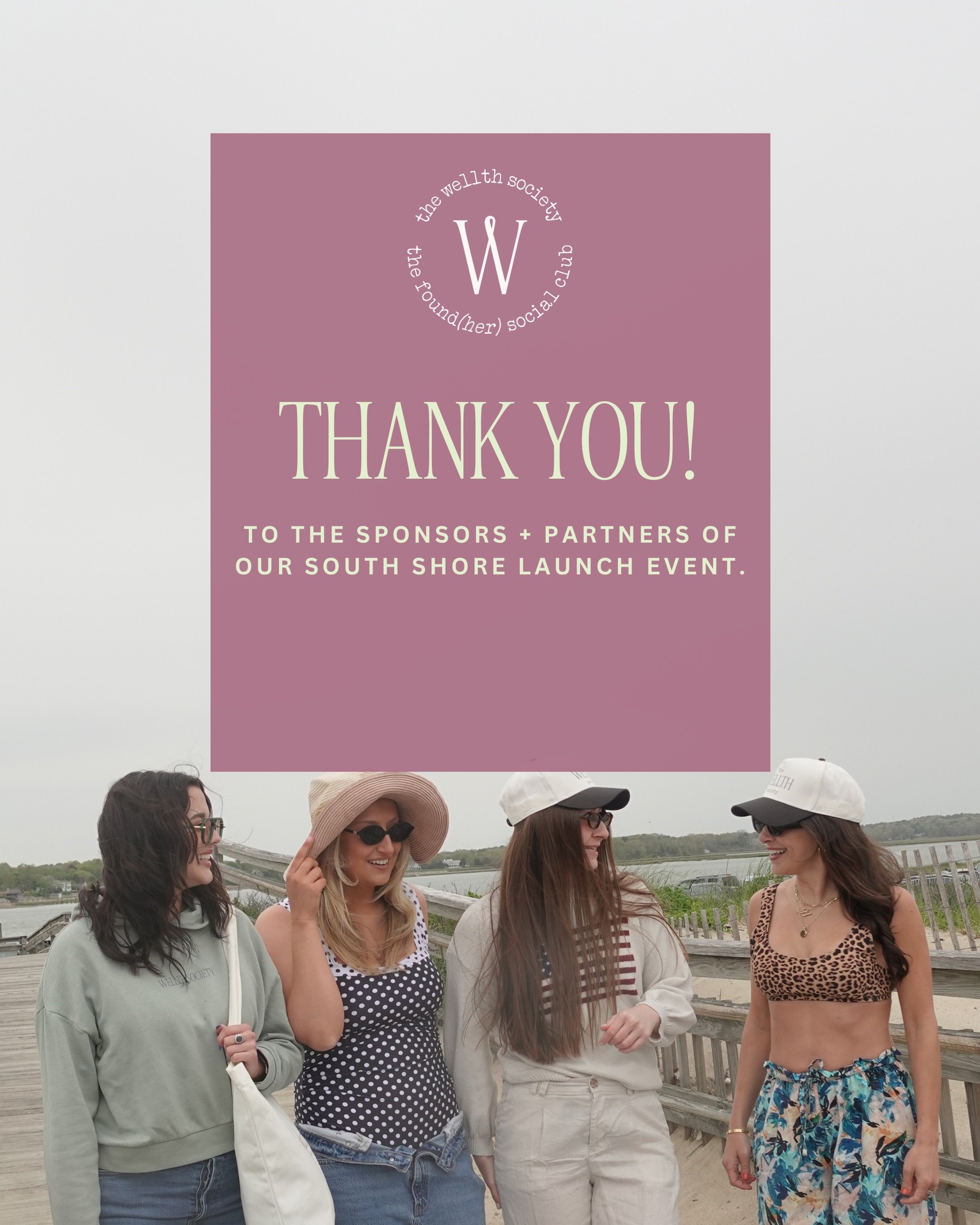 Our South Shore launch wouldn&rsquo;t have been the same without our incredible partners. 🤍

These brands didn&rsquo;t just sponsor the event &ndash; they helped build something our guests will remember. 

💗🍹 Signature cocktails + mocktails from @