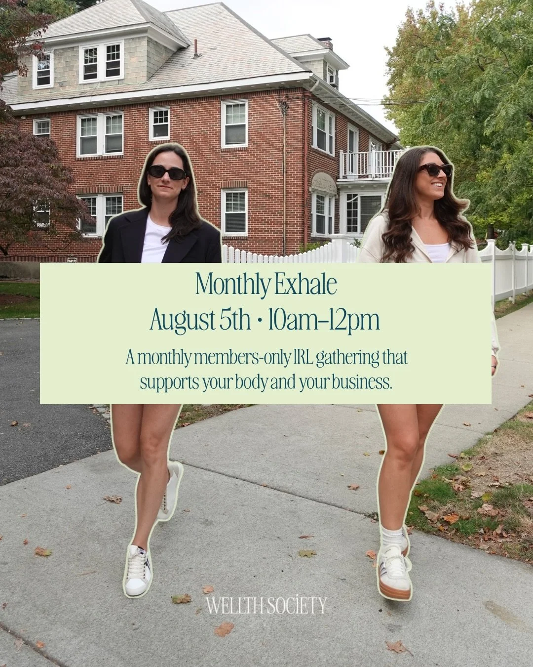 Once a month we exhale together. 🩷&nbsp;

A morning walk along the water at Rowes Wharf to get out of our heads and into our bodies, because the best conversations happen when you&rsquo;re actually present. Then straight to @officehours.studio in th