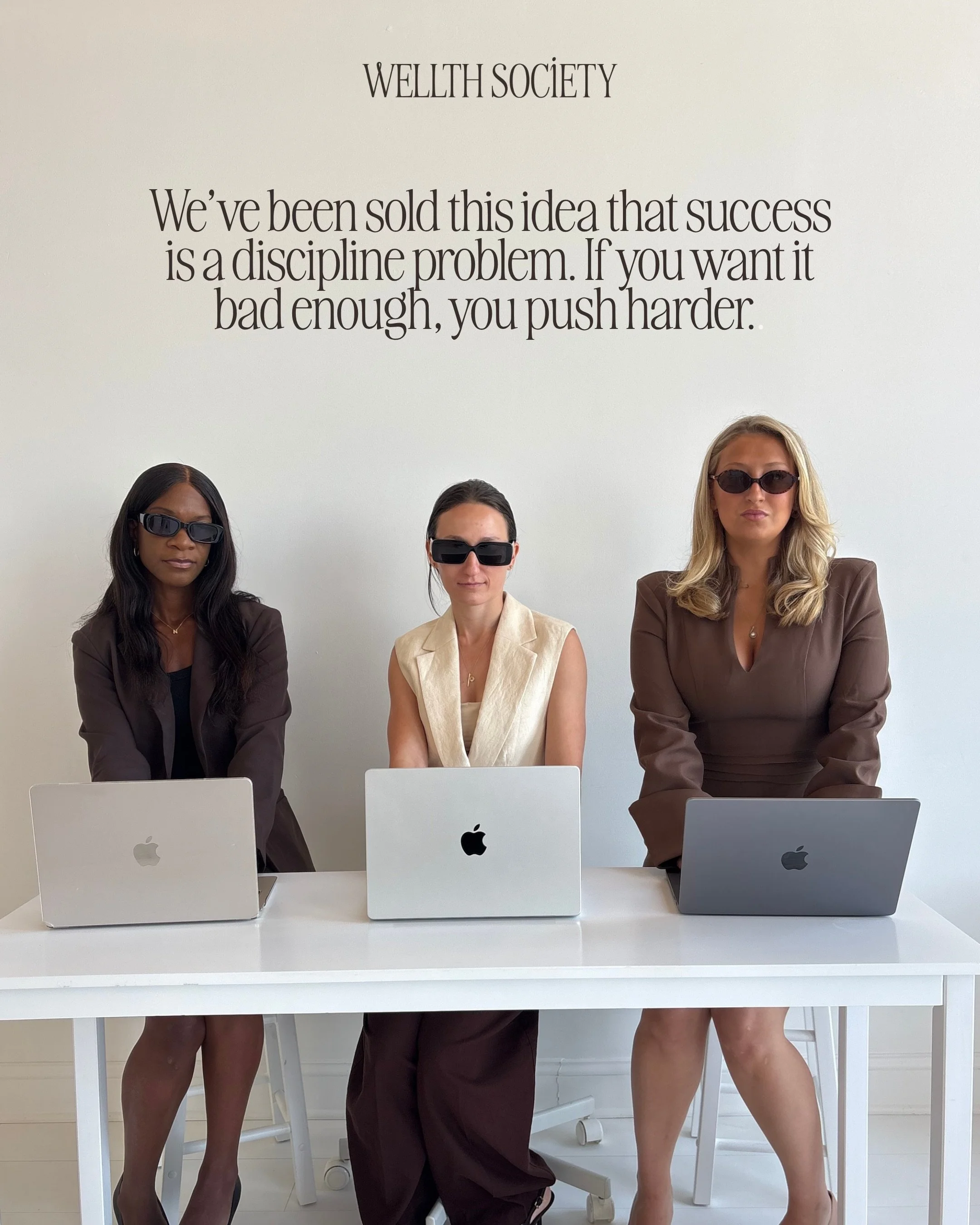 We&rsquo;ve been sold this idea that success is a discipline problem. 

If you want it bad enough, you push harder. You say no to sleep 😴, to rest, to anything that doesn&rsquo;t move the needle. And for a while, it works. Until it doesn&rsquo;t. 

