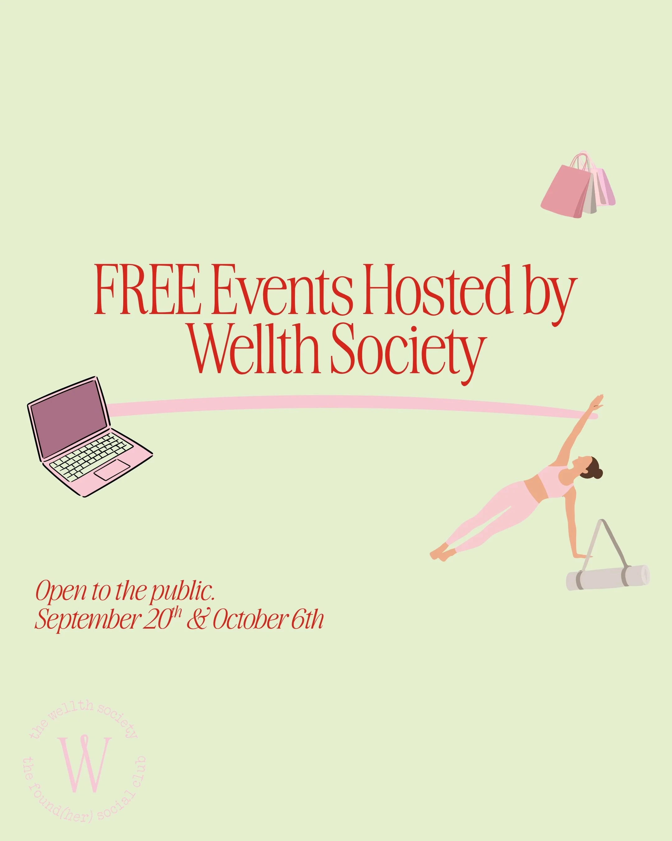 Ready to tap into the energy of Wellth? We have two FREE opportunities for you to dive in, expand your capacity, and see what it&rsquo;s all about. 🌸✨

🧘&zwj;♀️ Nervous System Reset  Sunday, September 20th | 9&ndash;10:30am | @beyondyoga Seaport
 S