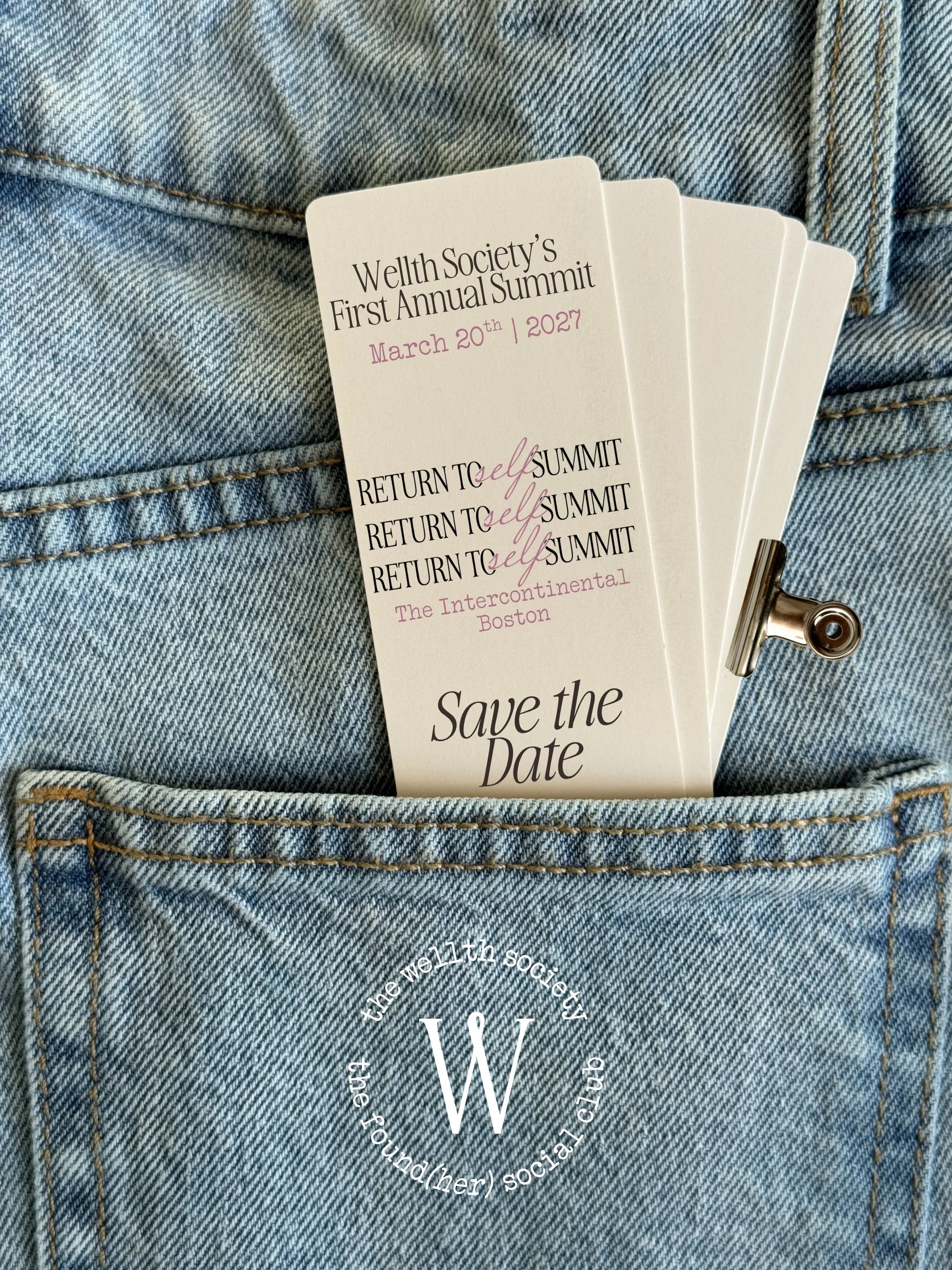 ✨ The Return to Self Summit ✨
📌 Save the date: March 20th, 2027

✨ For the women who are done choosing between ambition and wellbeing. Those who have an aggressive 5-year plan AND want to feel calm and regulated while they get there.

🎟️ Early bird