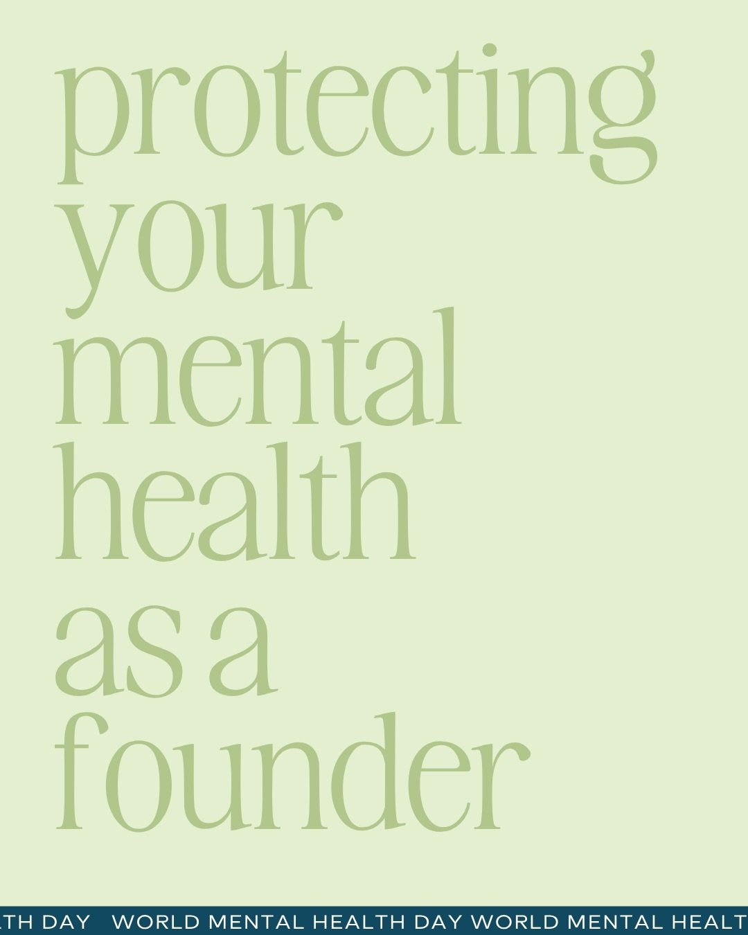Wellth members weigh in on how they protect their mental health when it&rsquo;s easy to just &ldquo;push through&rdquo; to get the work done.

If you&rsquo;re struggling right now, please talk to a mental health professional. Building a business does