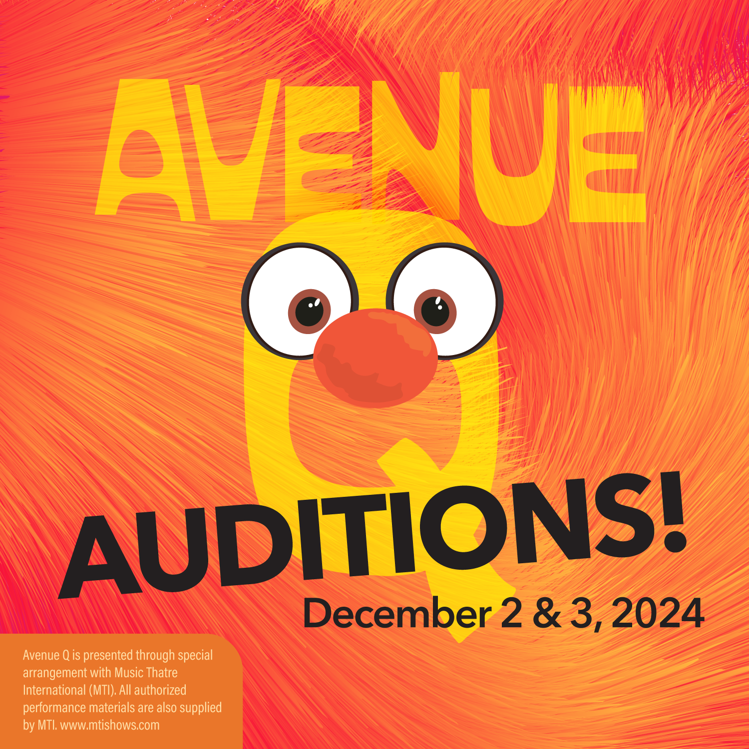 Auditions announced for Avenue Q