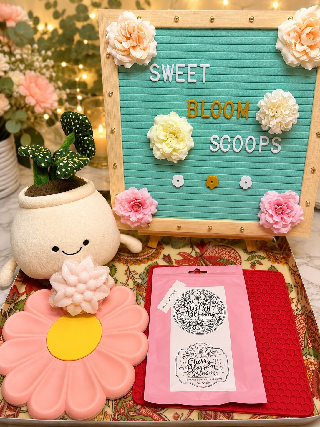 Sudsy Blooms Handmade Soap- 🌸 Cherry Blossom Bloom