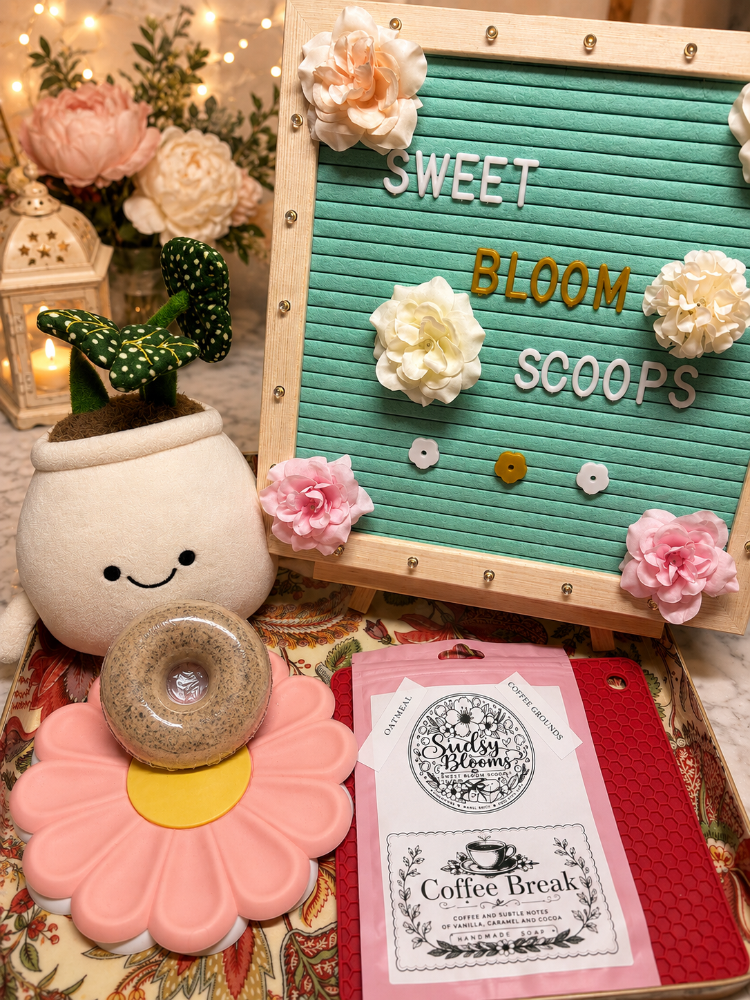 Sudsy Blooms Handmade Soap- ☕ Coffee Break