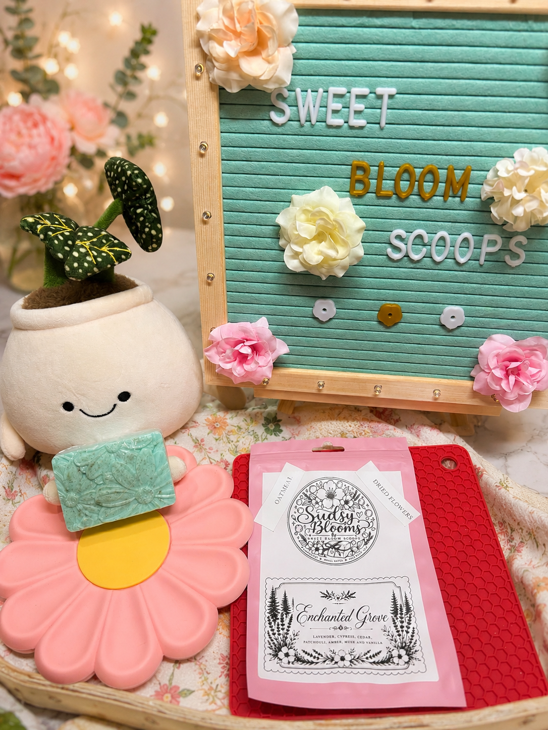 Sudsy Blooms Handmade Soap- 🌲 Enchanted Grove