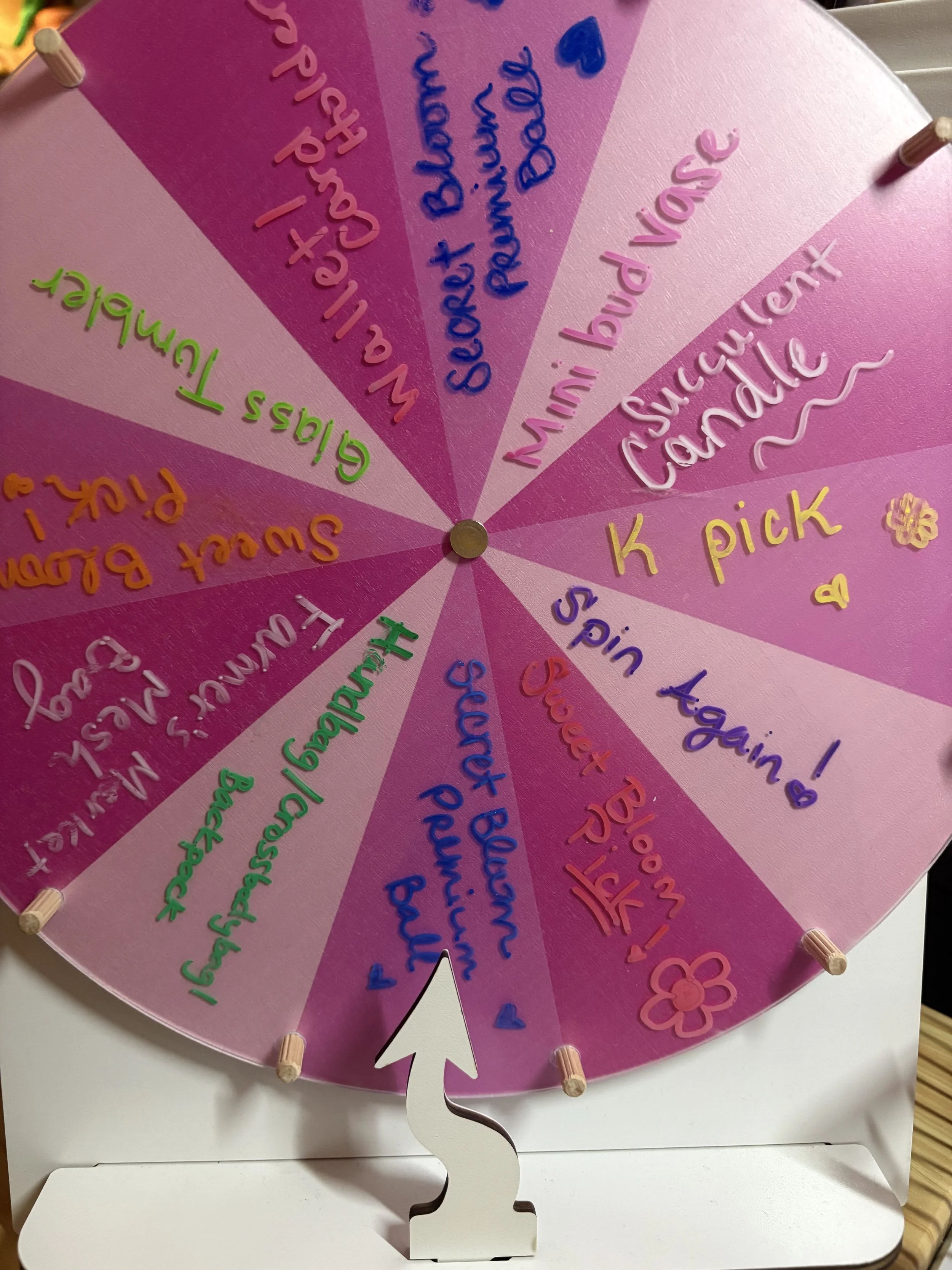 PRIZE WHEEL SPIN