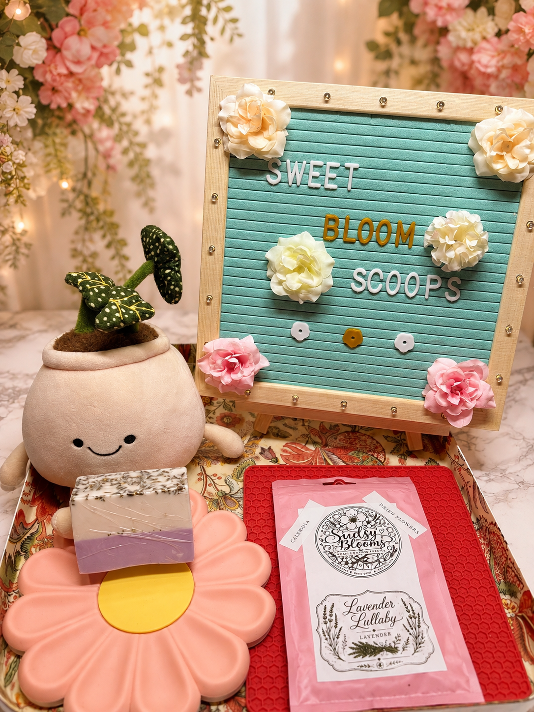 Sudsy Blooms Handmade Soap- Lavender Lullaby