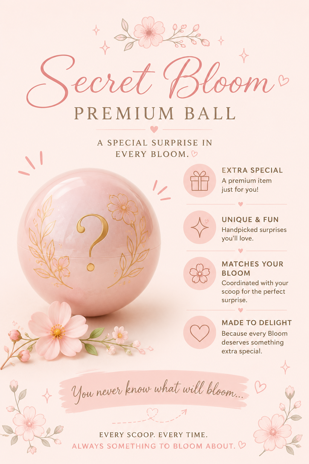 Secret Bloom (Premium Ball) Add-On